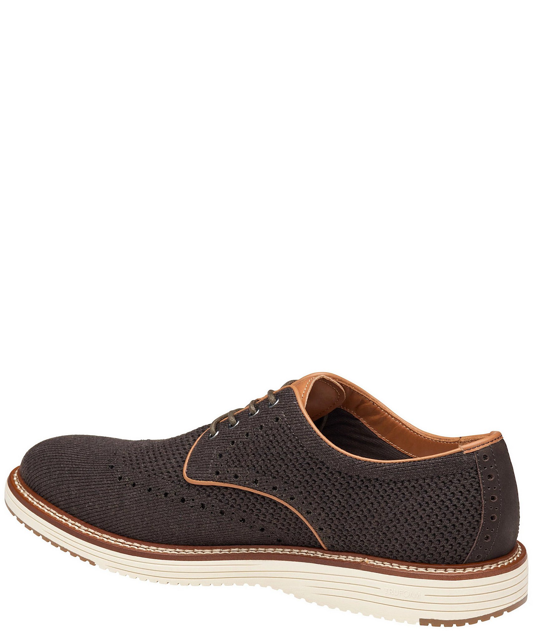 Johnston & Murphy Men's Upton Heathered Knit Wingtip Oxfords