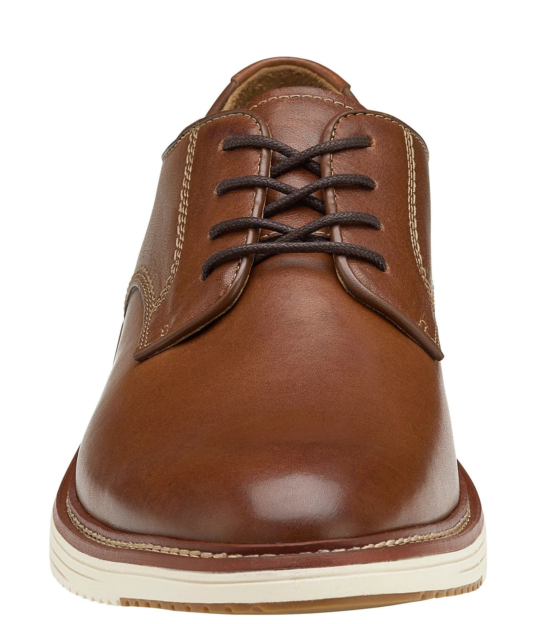 Johnston & Murphy Men's Upton Leather Plain Toe Leather Oxfords