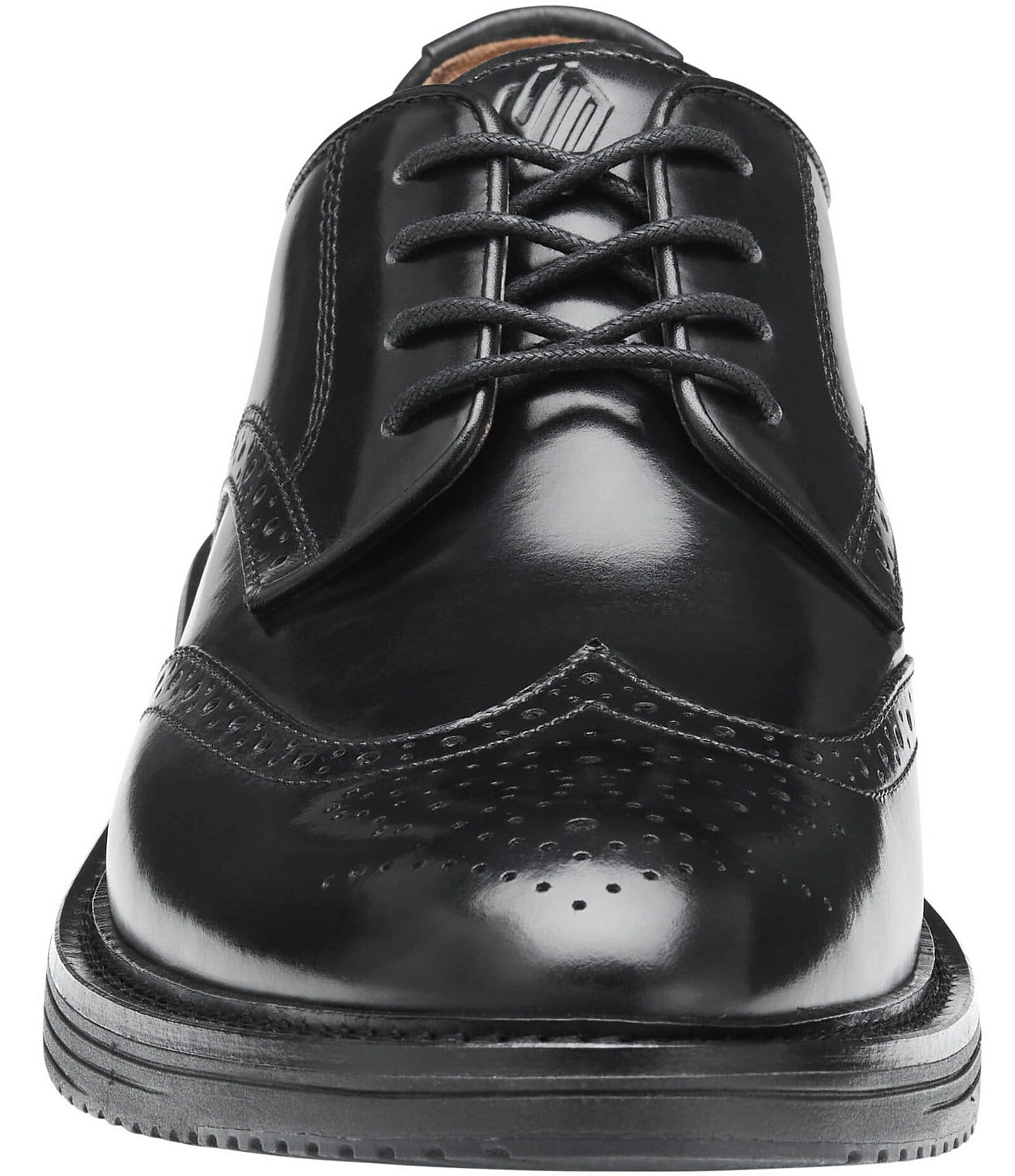 Johnston & Murphy Men's Upton Oiled Leather Wingtip Brogue Detail Oxfords