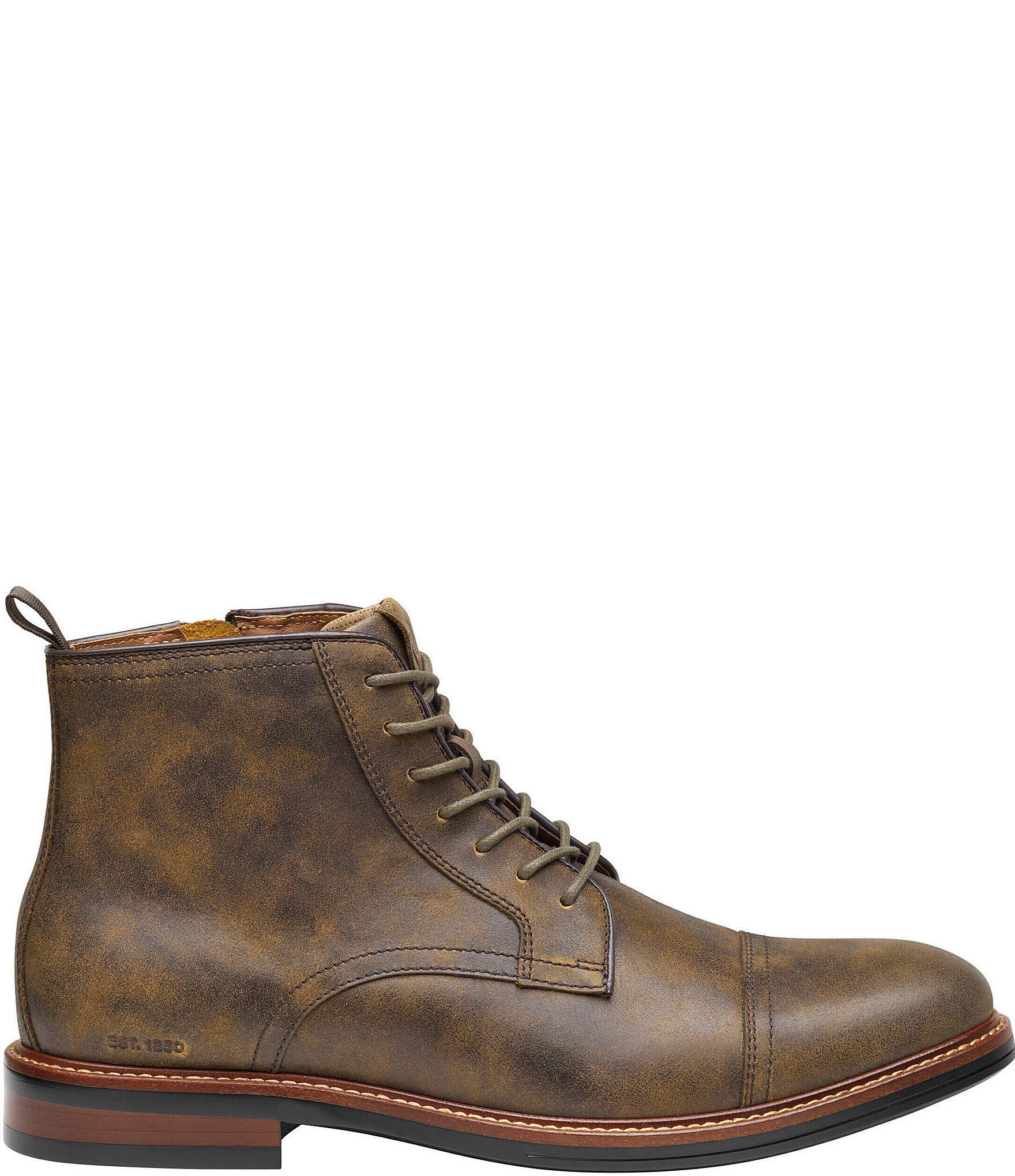 Johnston & Murphy Men's XC+ Durham Cap Toe Waterproof Boots