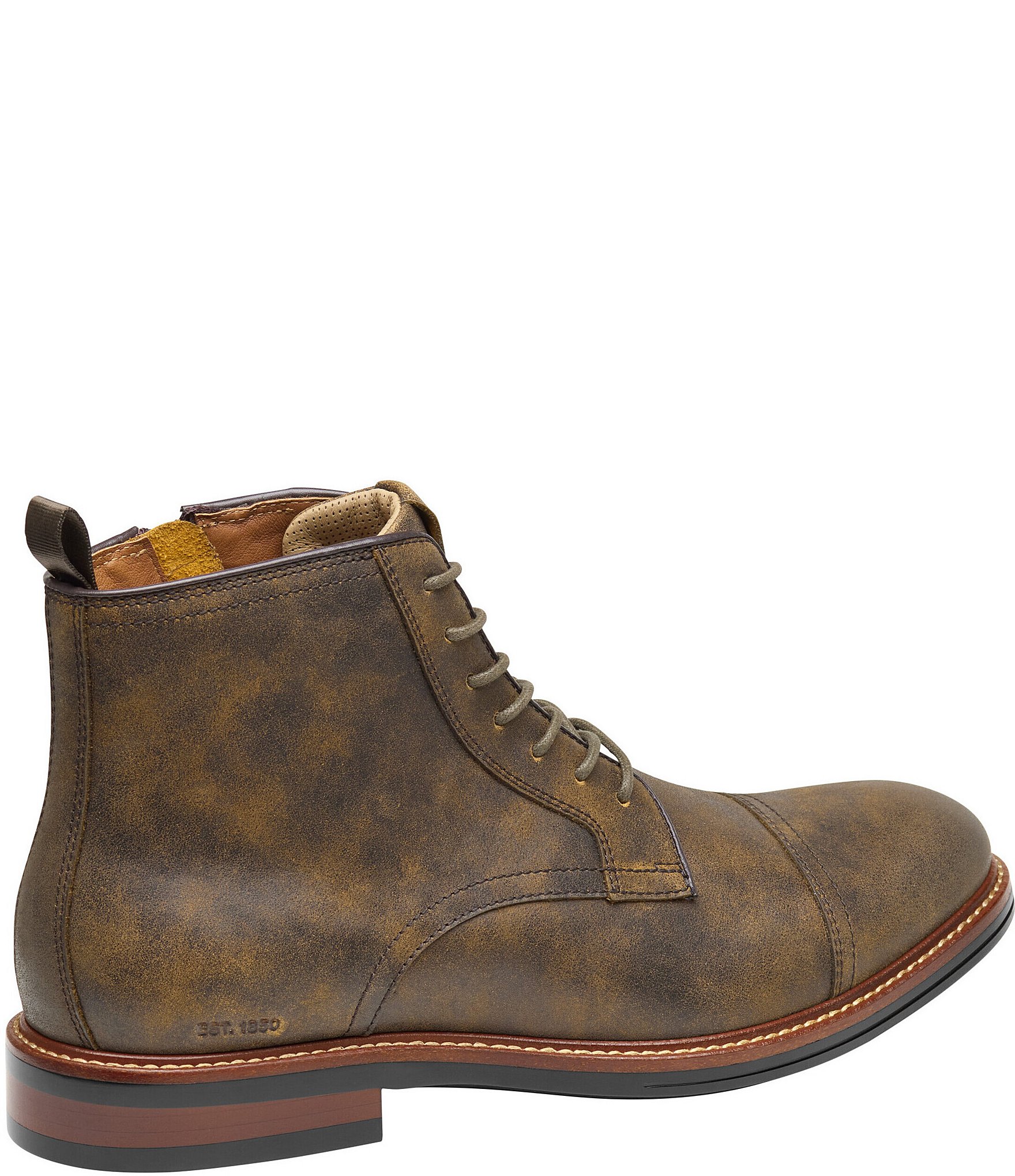 Johnston & Murphy Men's XC+ Durham Cap Toe Waterproof Boots