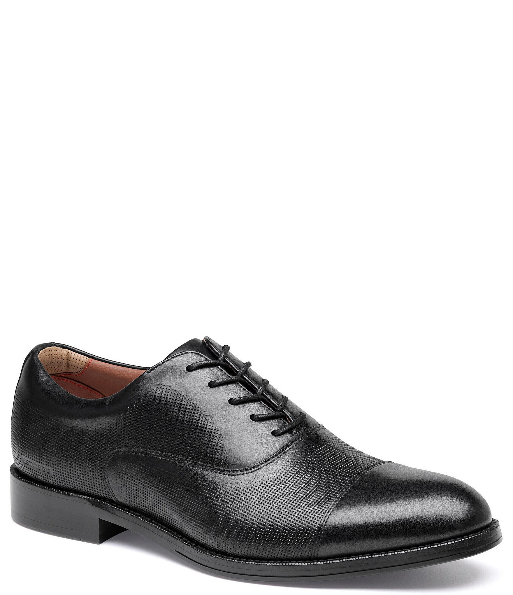 Johnston & Murphy Men's XC+Copley Cap Toe Waterproof Oxfords