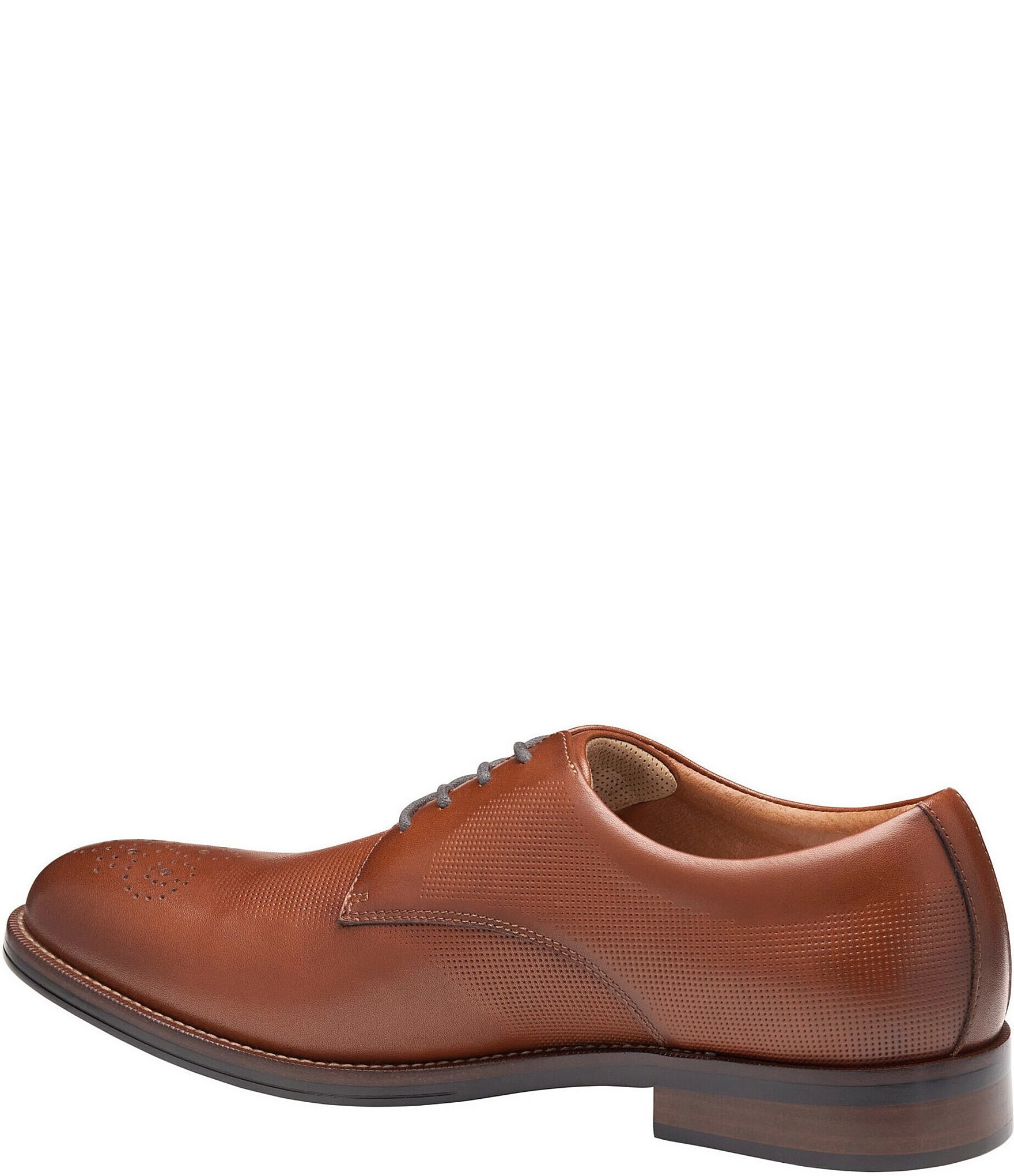 Johnston & Murphy Men's XC+Copley Waterproof Embossed Leather Wingtip Oxfords