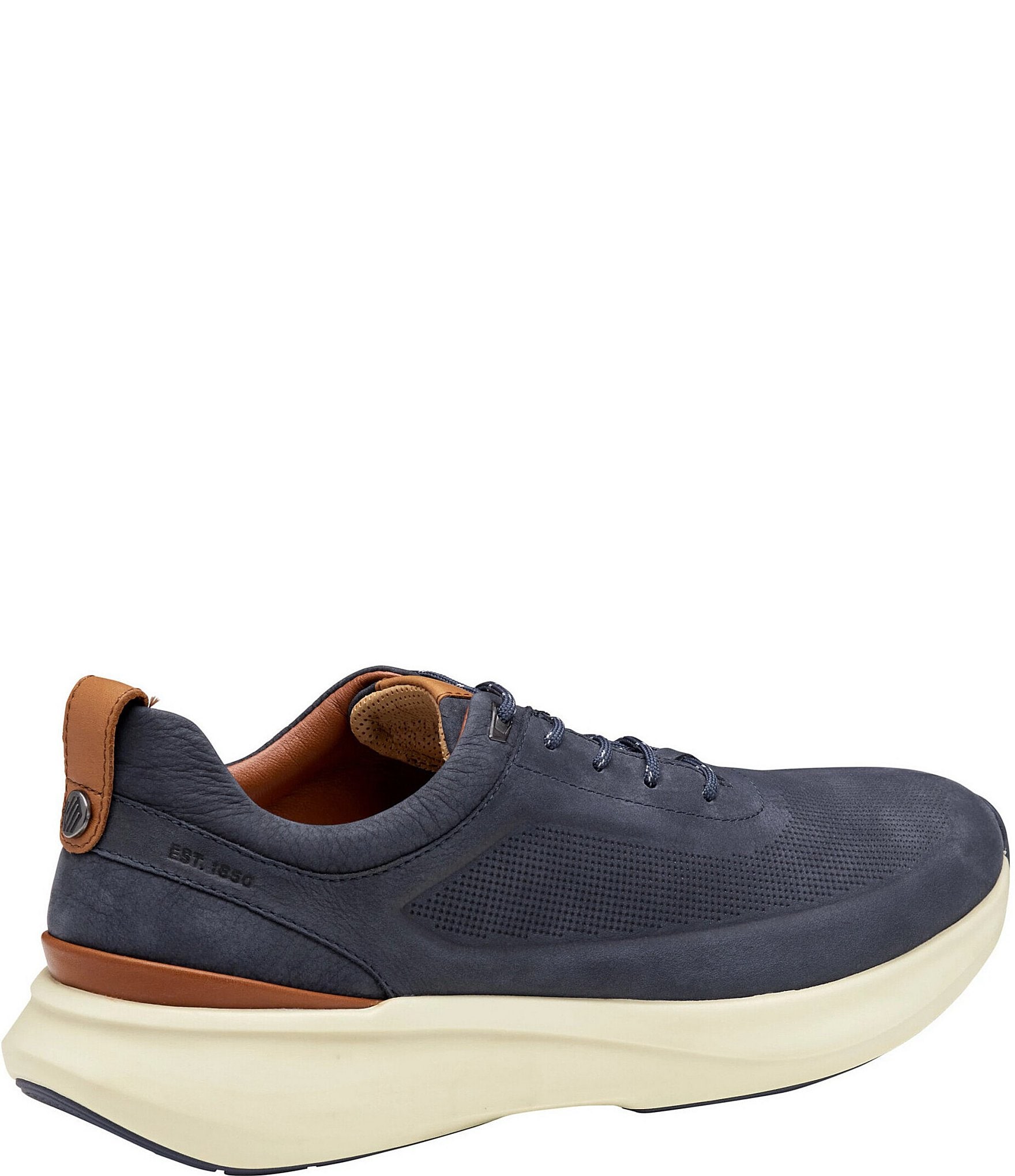 Johnston & Murphy Men's XC+Declan U-Throat Waterproof Nubuck Sneakers