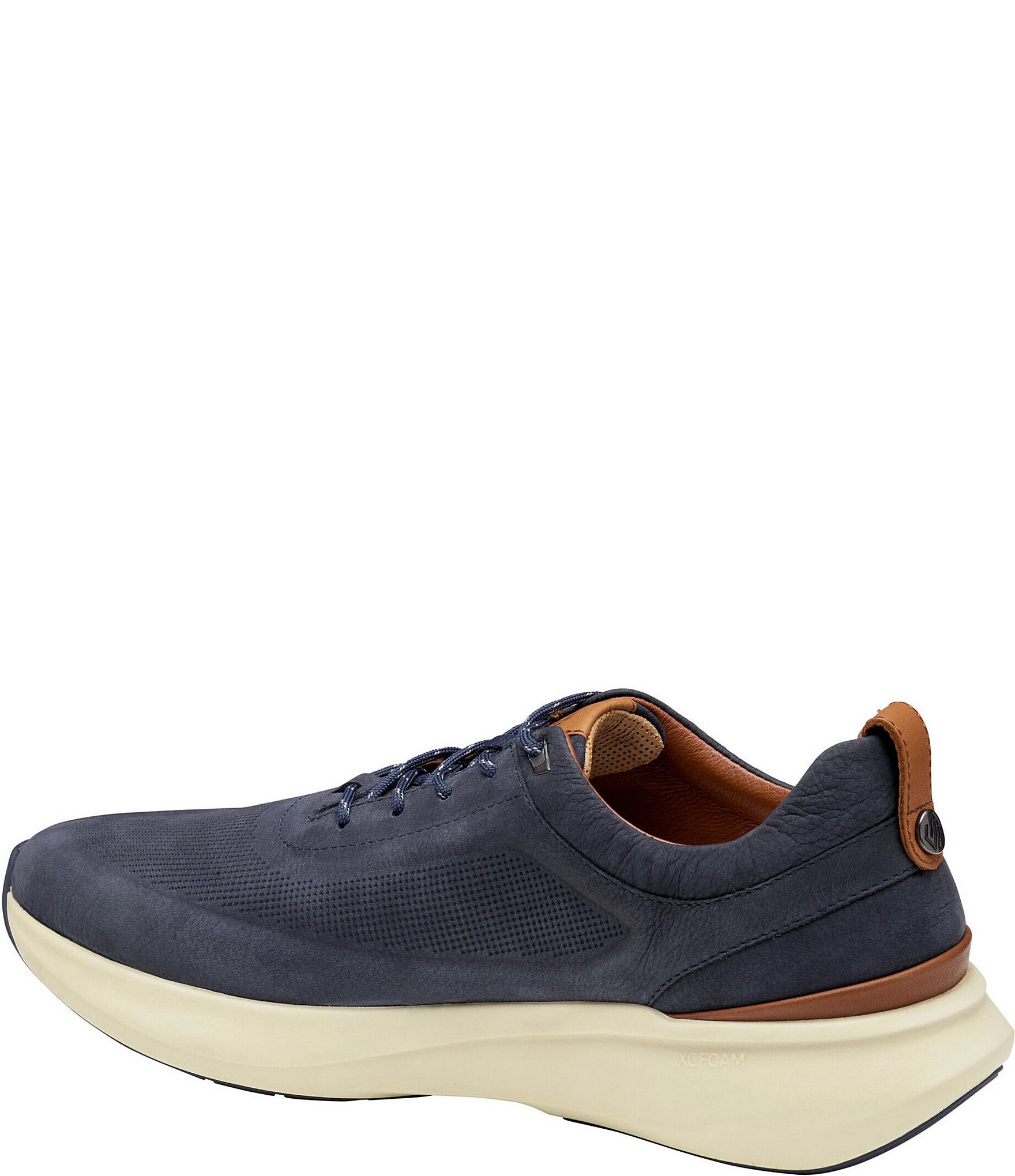 Johnston & Murphy Men's XC+Declan U-Throat Waterproof Nubuck Sneakers