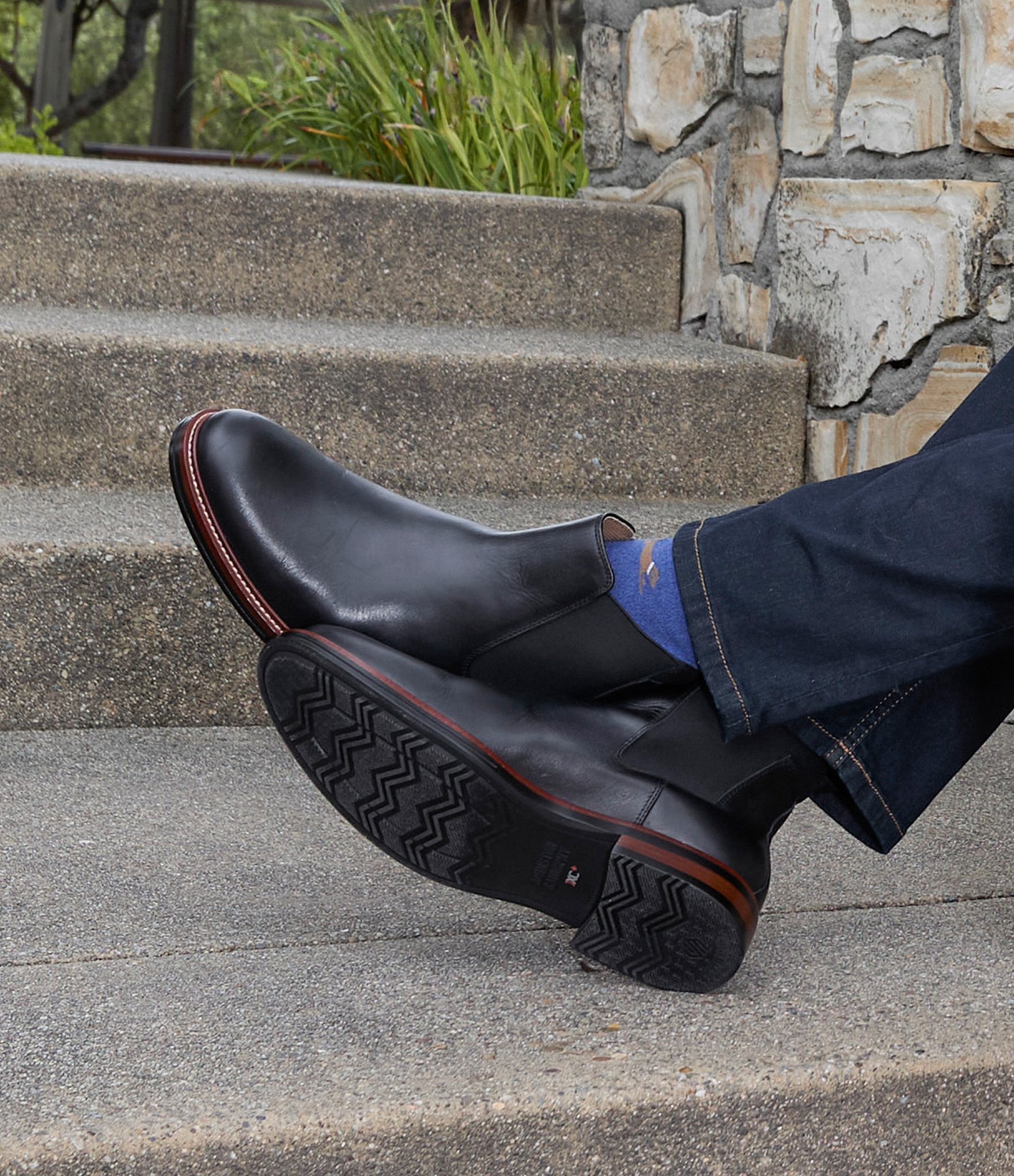 Johnston & Murphy Men's XC+Durham Waterproof Leather Chelsea Boots