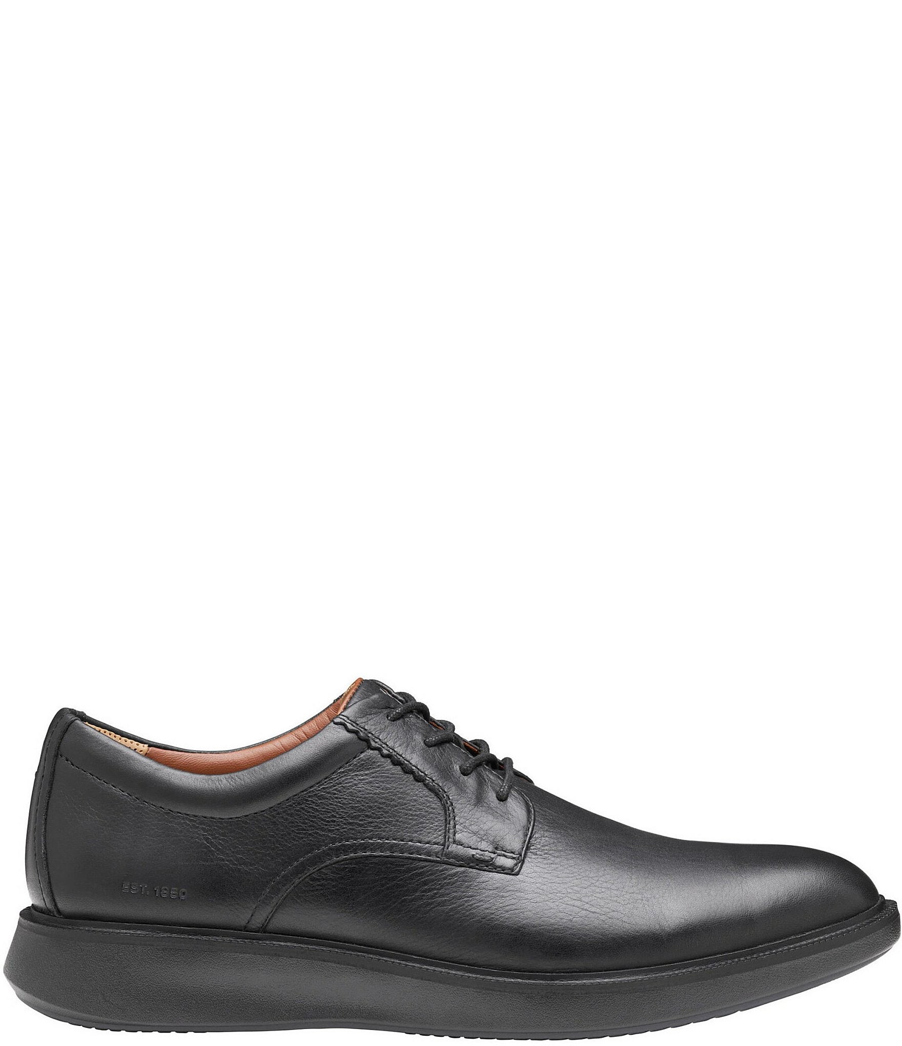 Johnston & Murphy Men's XC+Parker Leather Plain Toe Oxfords