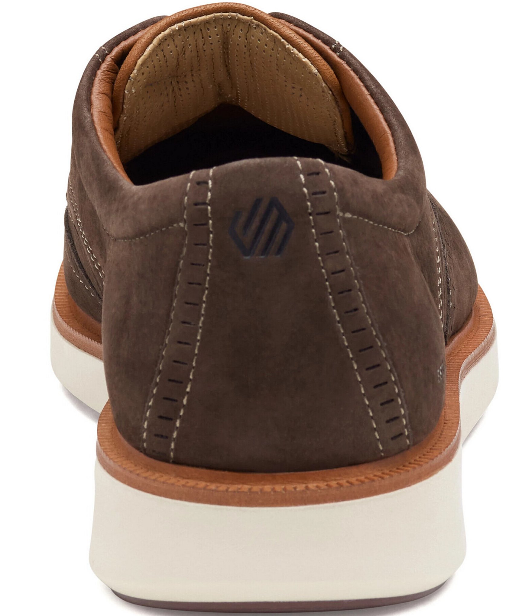 Johnston & Murphy Men's XC+Parker Waterproof Nubuck Wingtip Oxfords