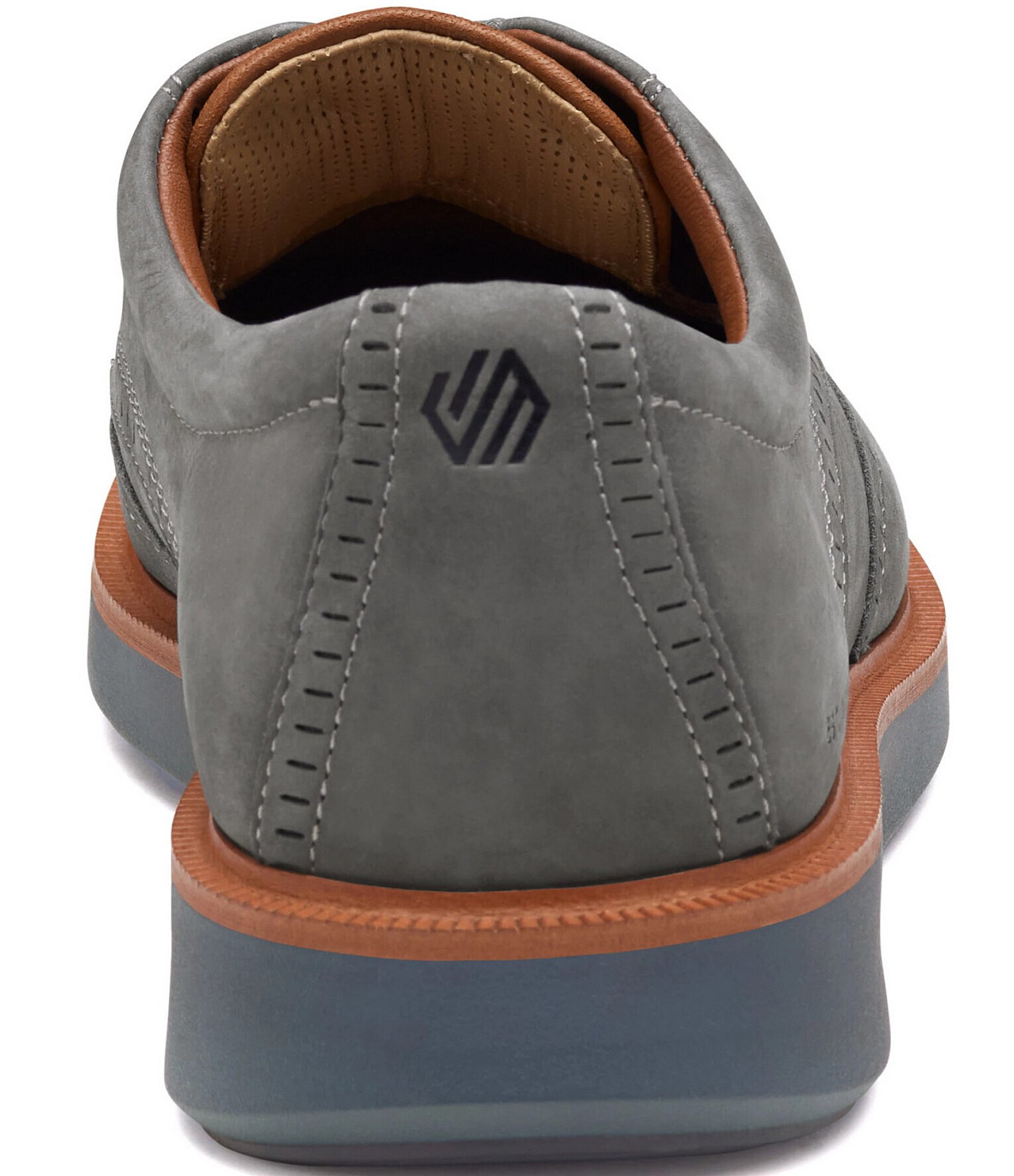 Johnston & Murphy Men's XC+Parker Waterproof Nubuck Wingtip Oxfords