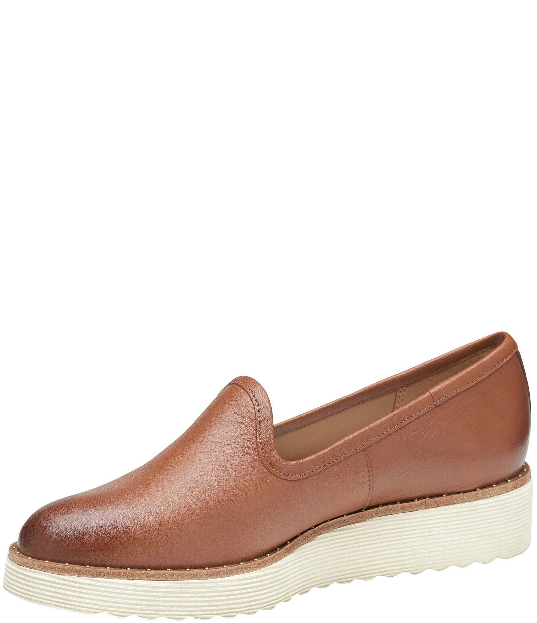 Johnston & Murphy Mitzi Leather Venetian Loafers