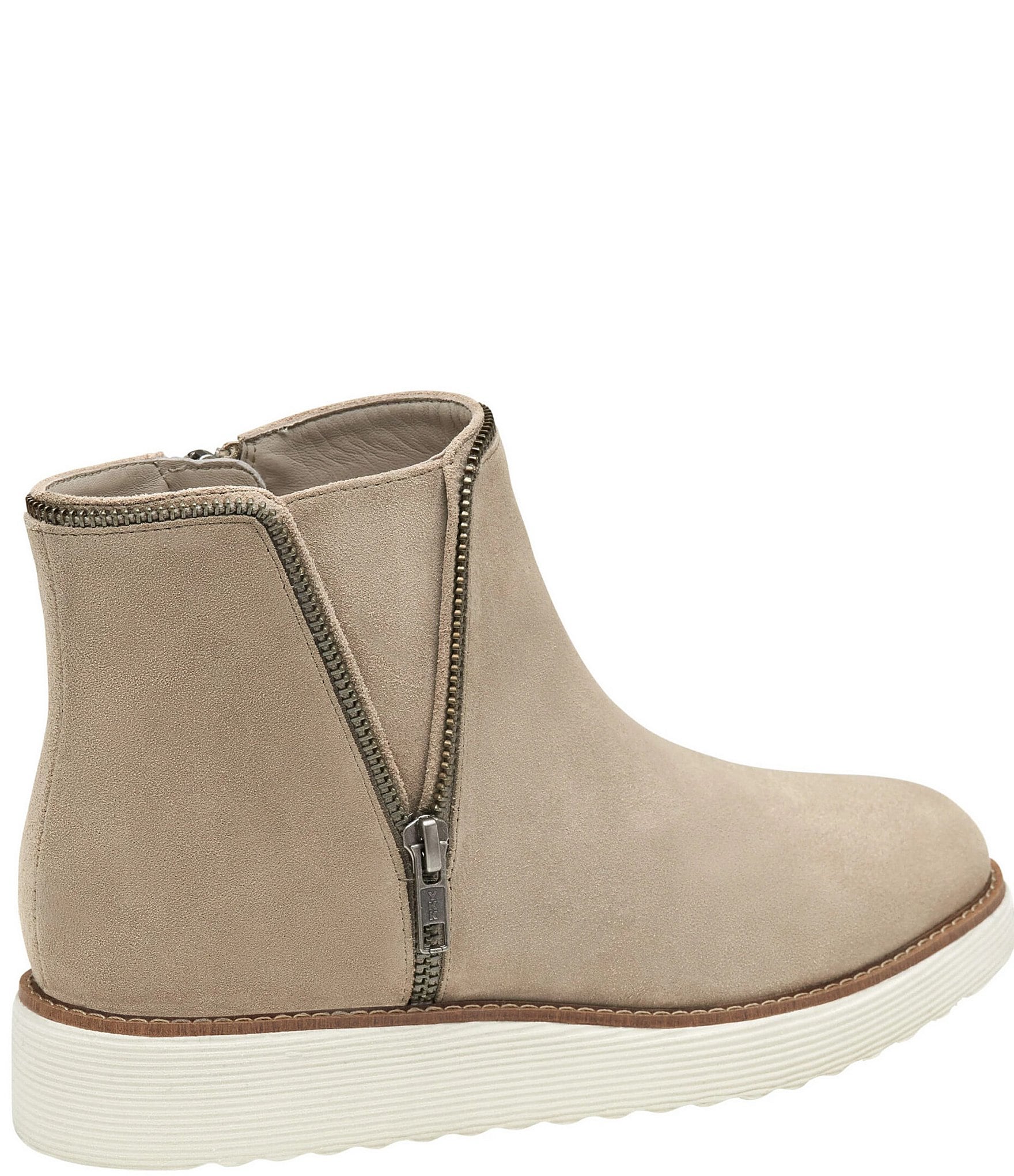 Johnston & Murphy Mitzi Suede Wedge Booties