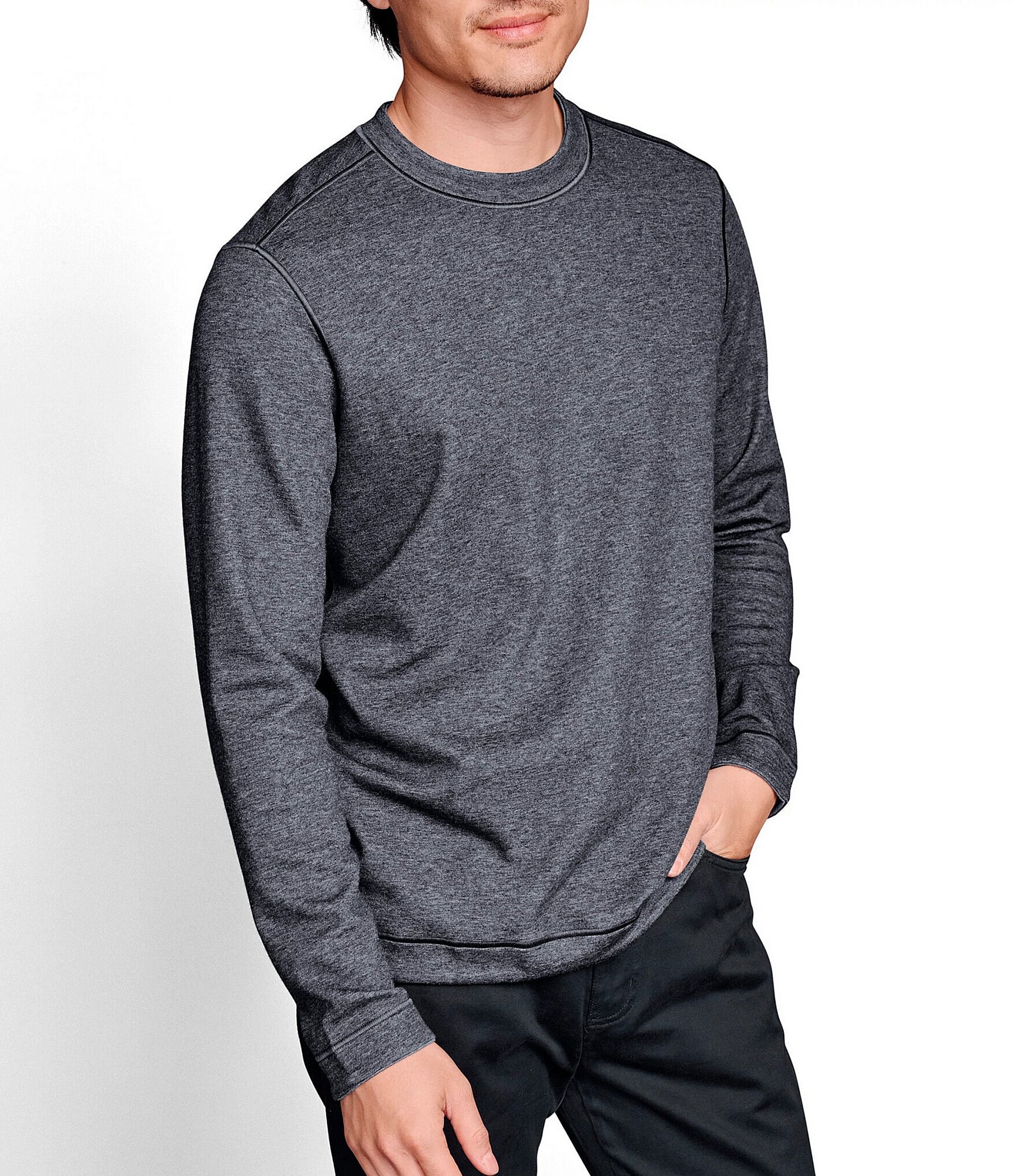 Johnston & Murphy Reversible Long-Sleeve T-Shirt