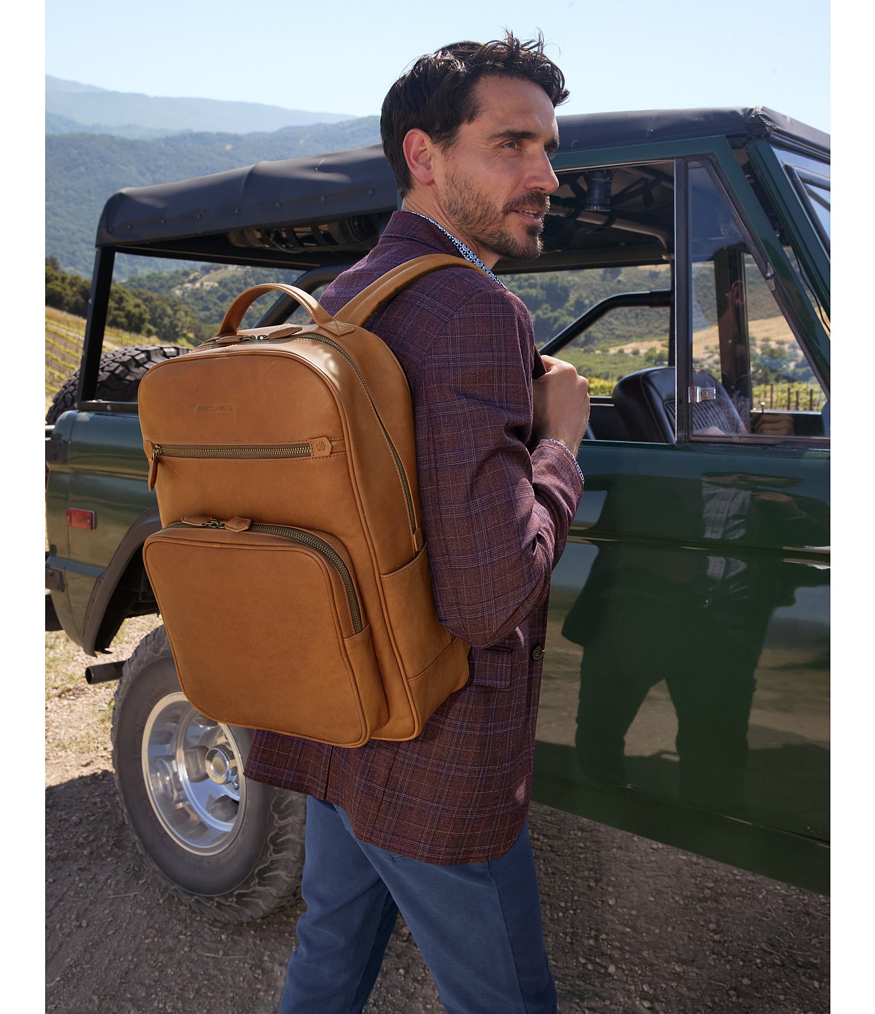 Johnston & Murphy Rhodes Commuter Laptop Backpack