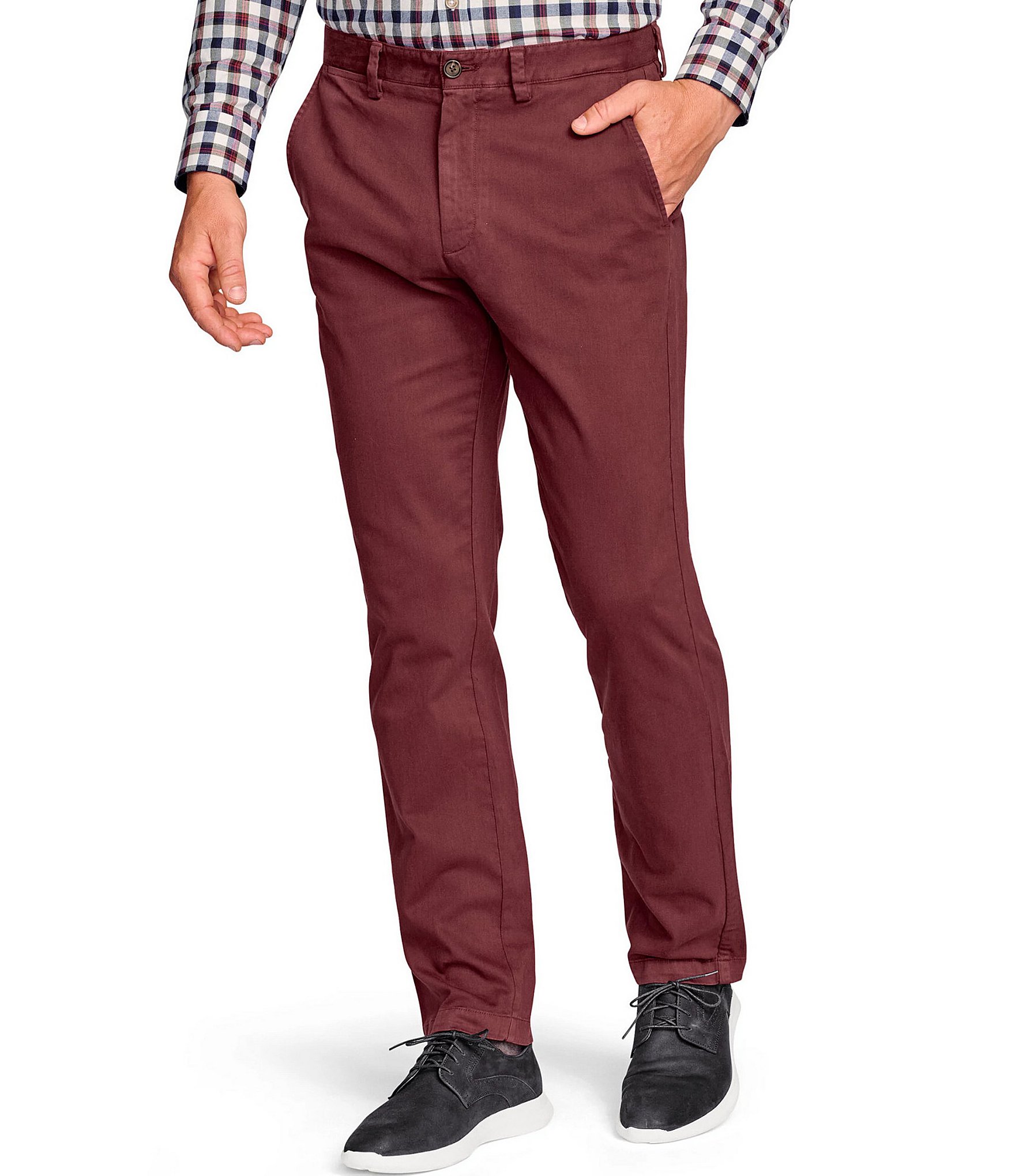 Johnston & Murphy Washed Chino Pants