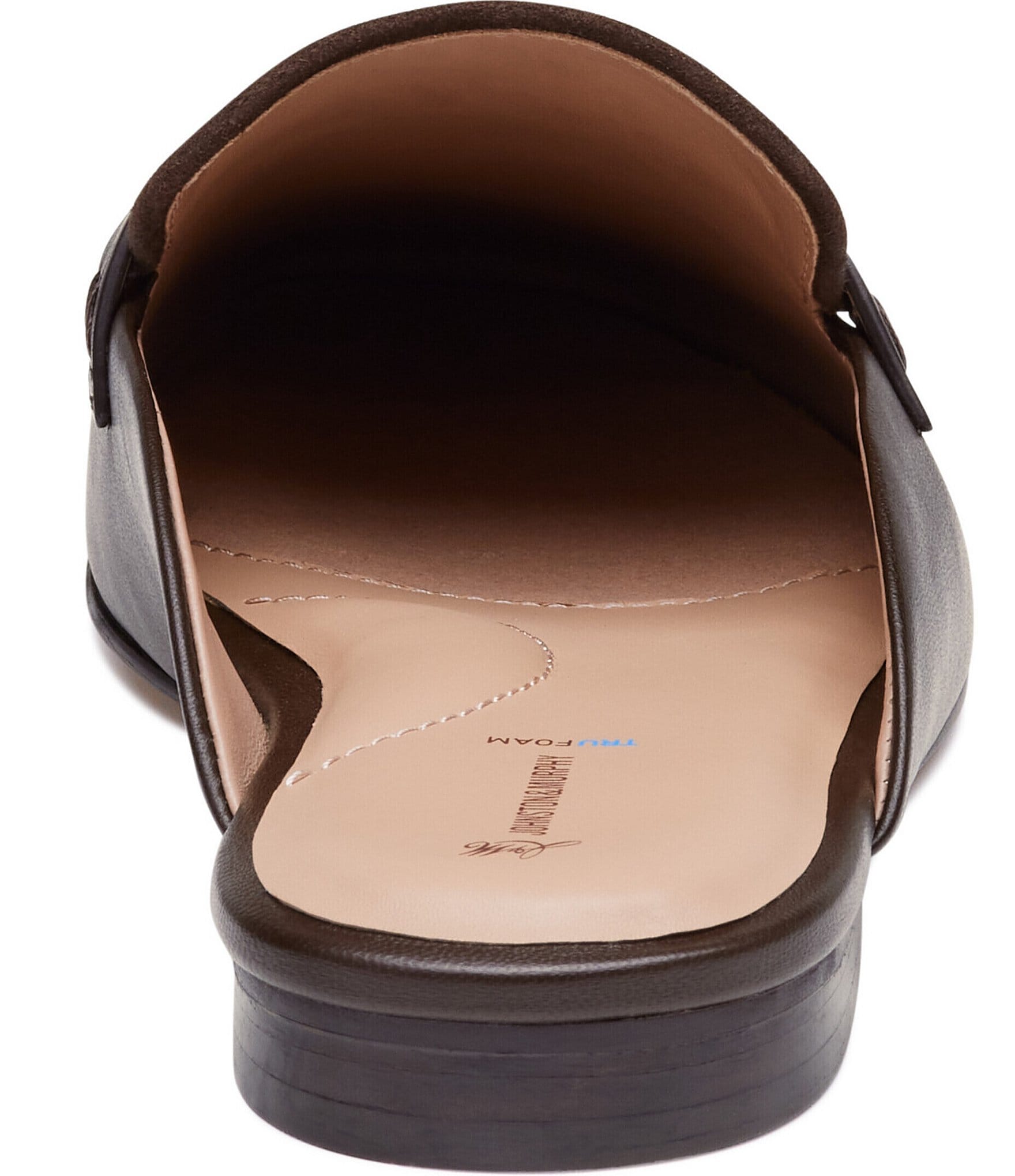 Johnston & Murphy Women's Isabel Leather Suede Mules