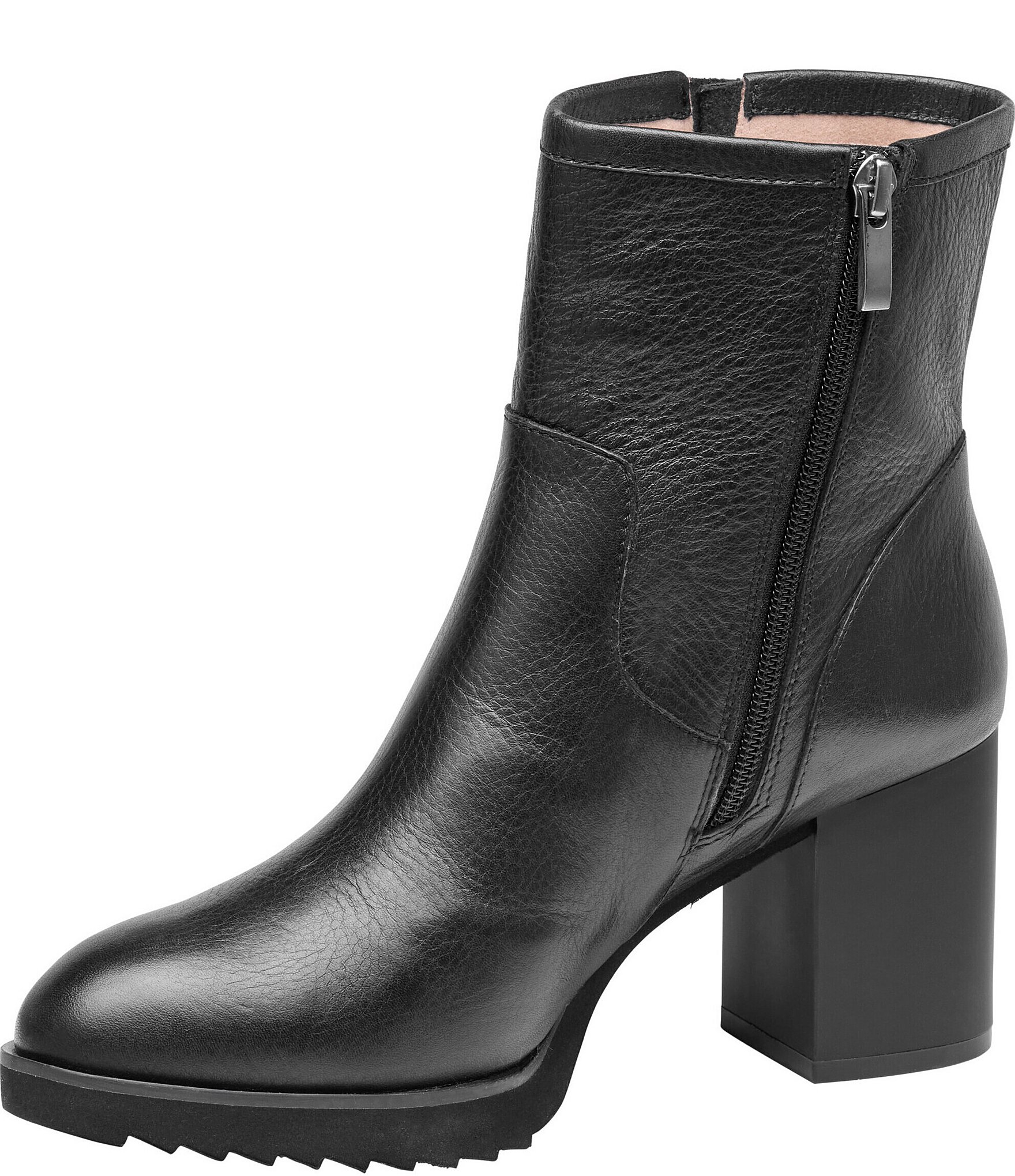 Johnston & Murphy Women's Izzie Waterproof Leather Buckle Booties