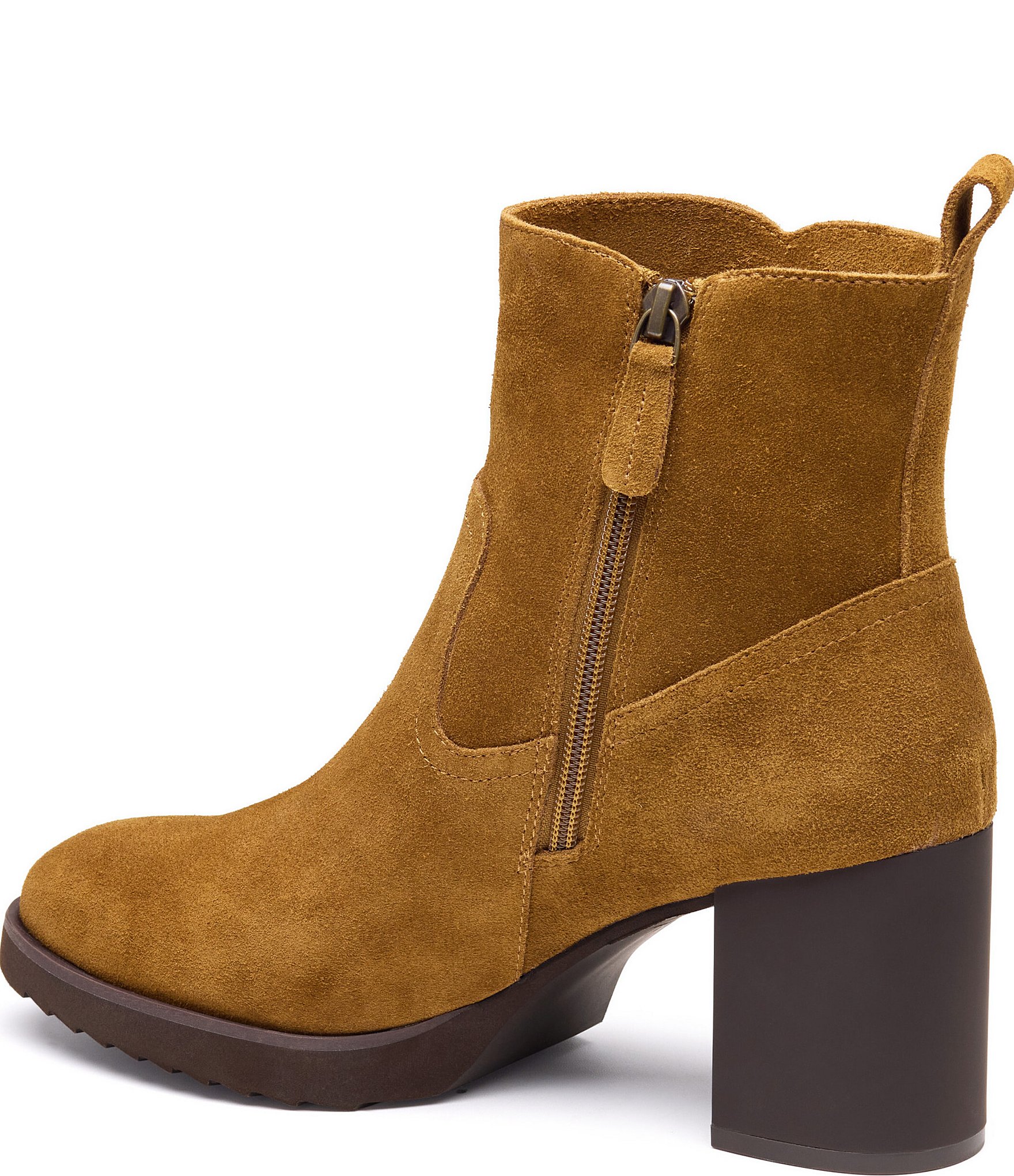 Johnston & Murphy Women's Izzie Waterproof Suede Booties