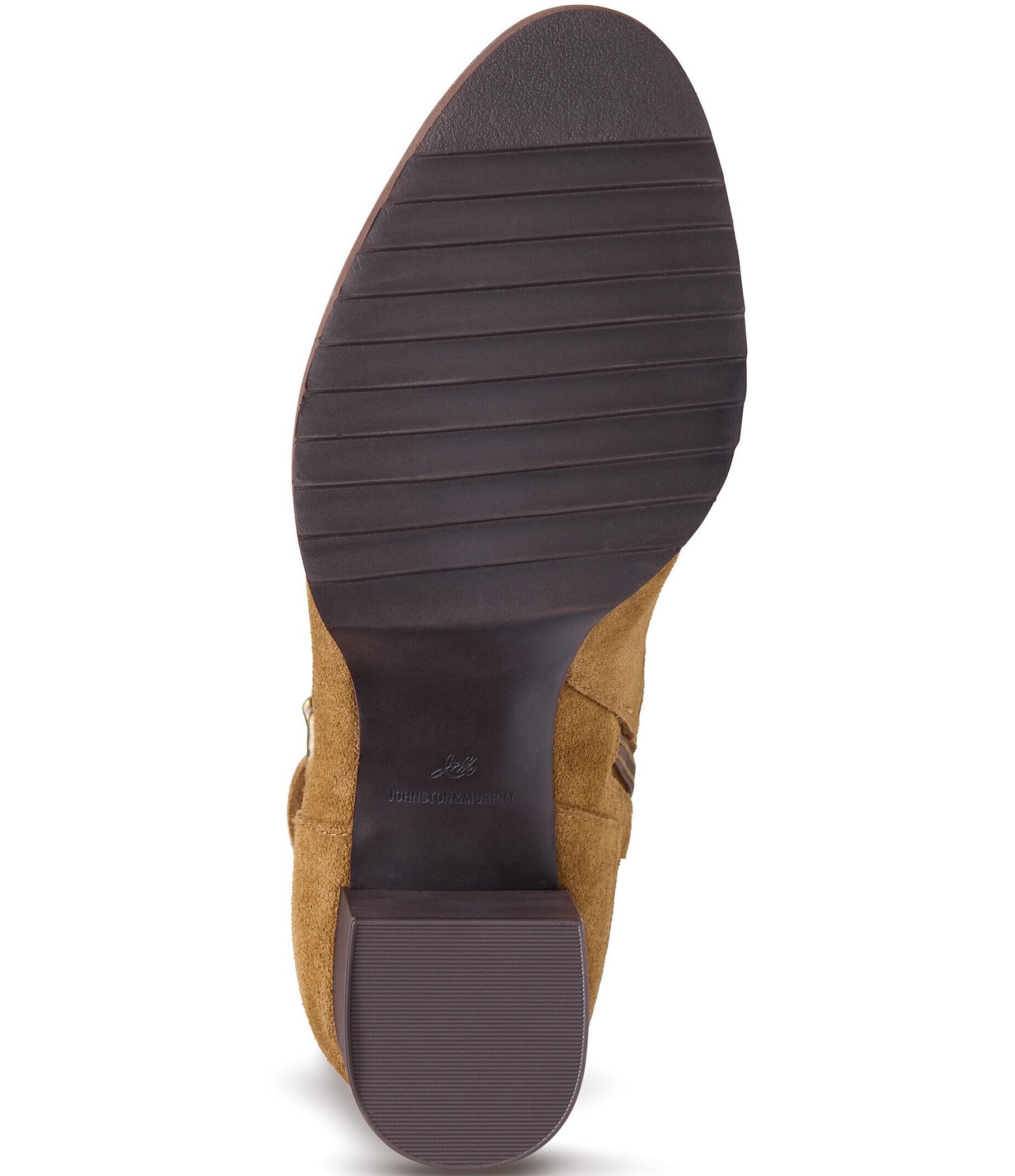 Johnston & Murphy Women's Izzie Waterproof Suede Buckle Booties