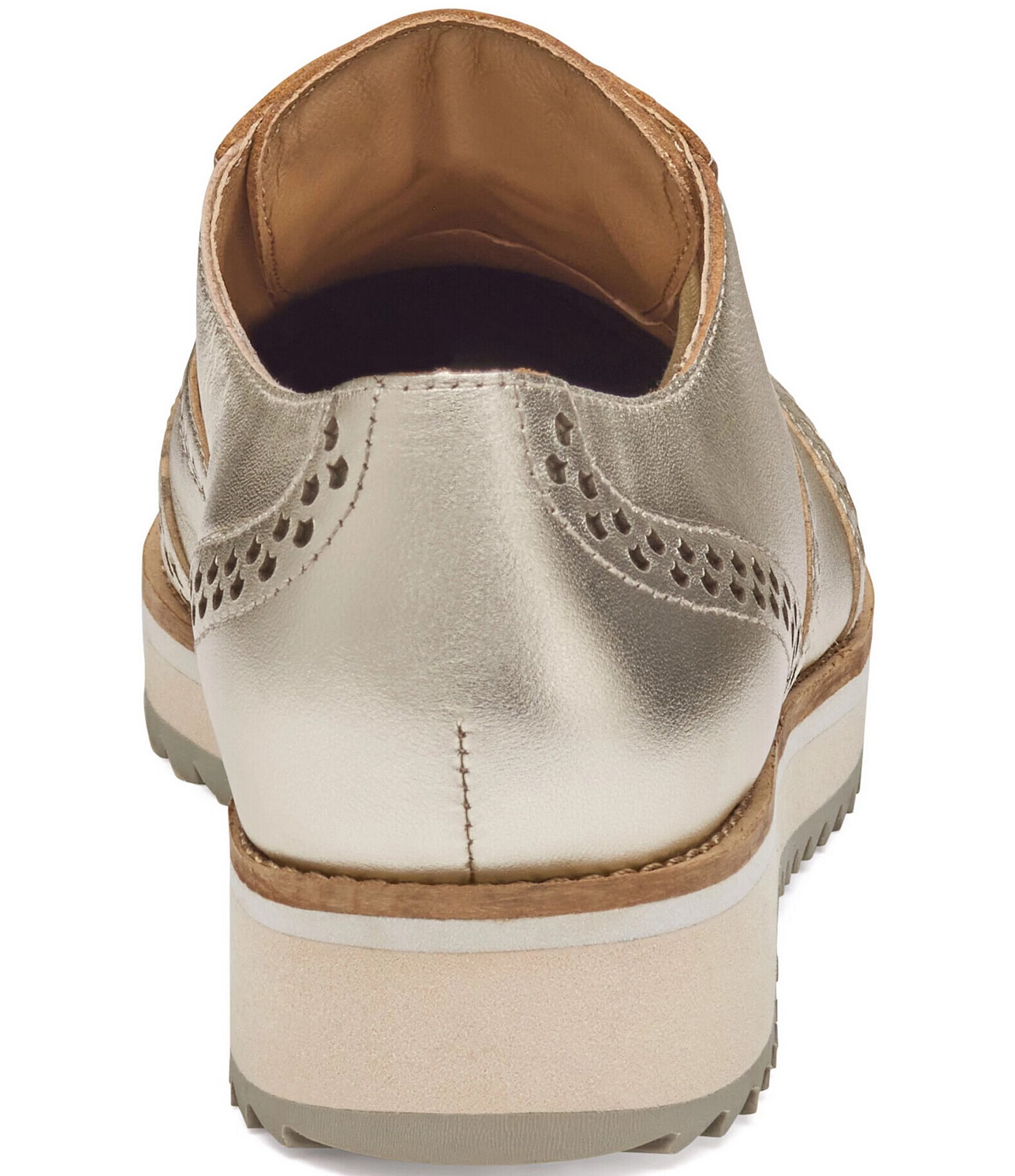 Johnston & Murphy Women's Ulyssa Leather Wingtip Oxfords