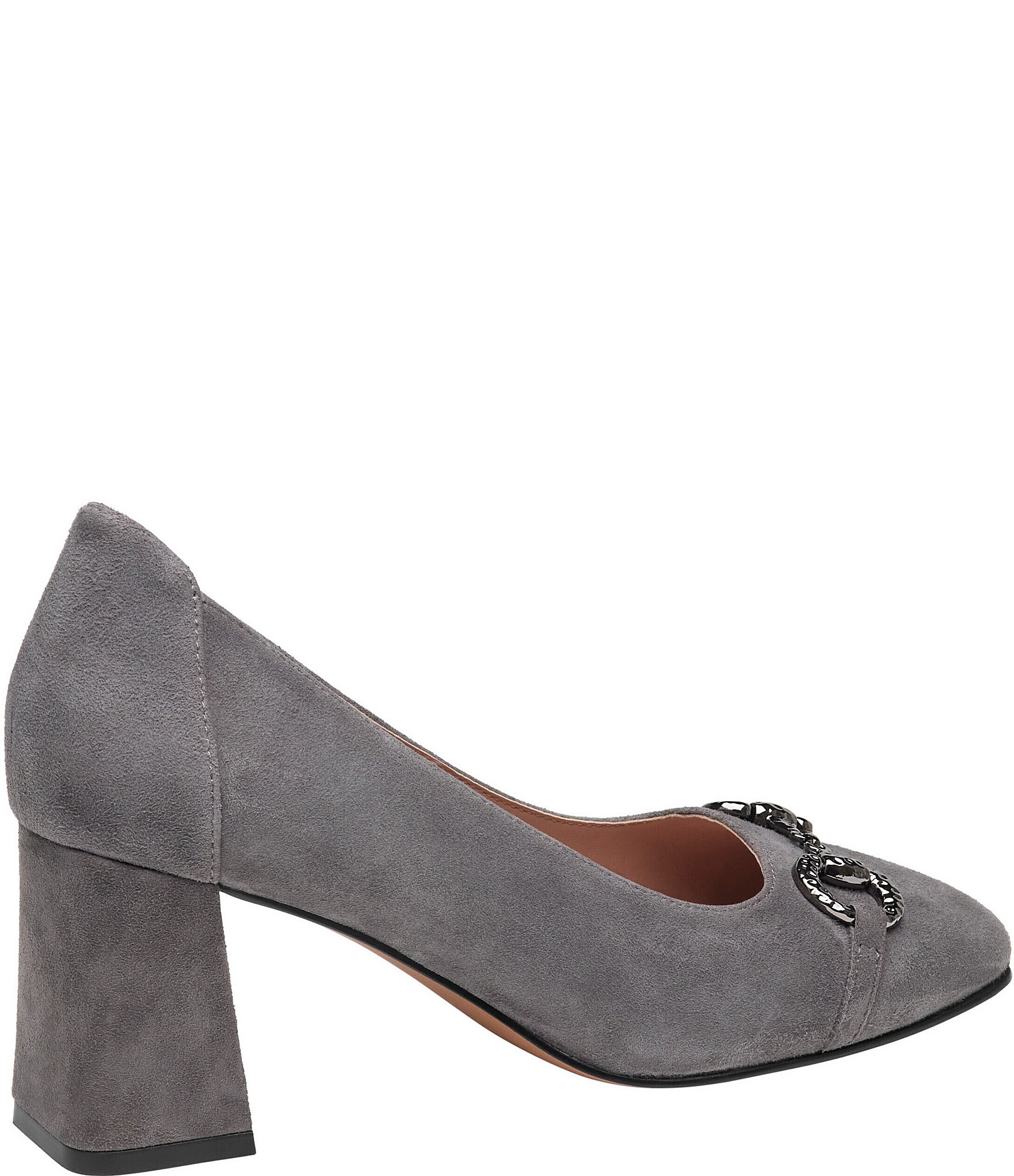Johnston & Murphy Women's Whitney Bit Suede Pump