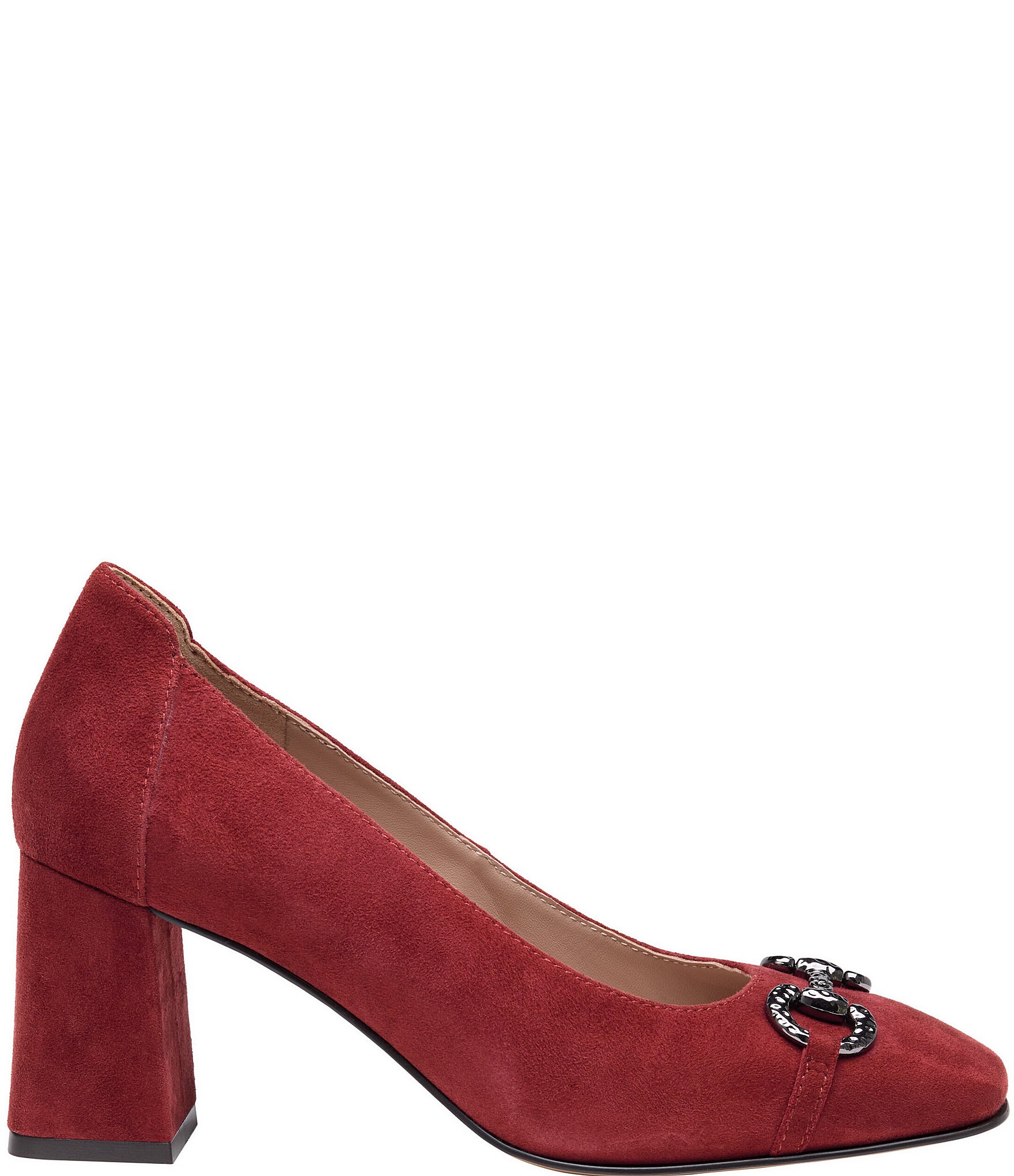 Johnston & Murphy Women's Whitney Bit Suede Pump