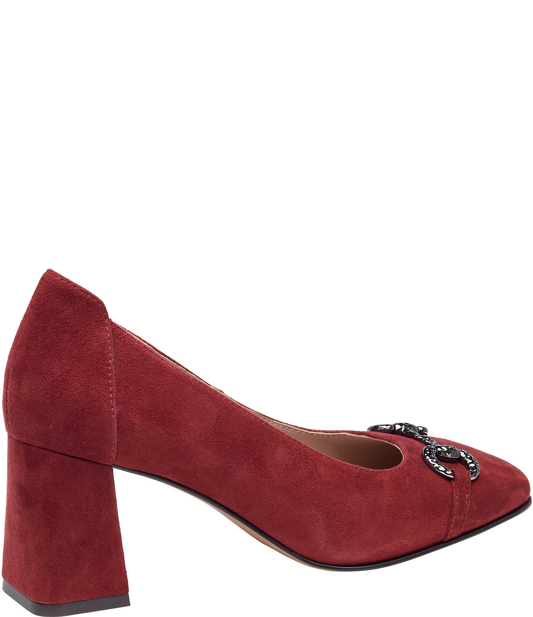 Johnston & Murphy Women's Whitney Bit Suede Pump