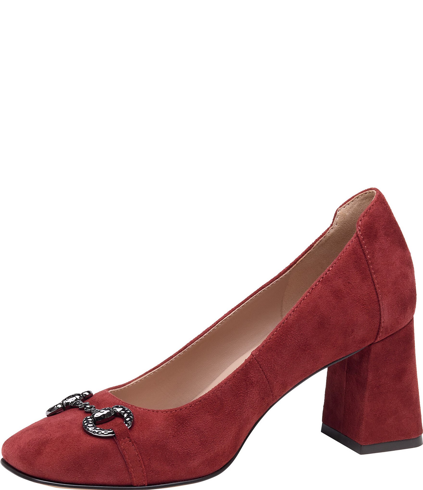 Johnston & Murphy Women's Whitney Bit Suede Pump