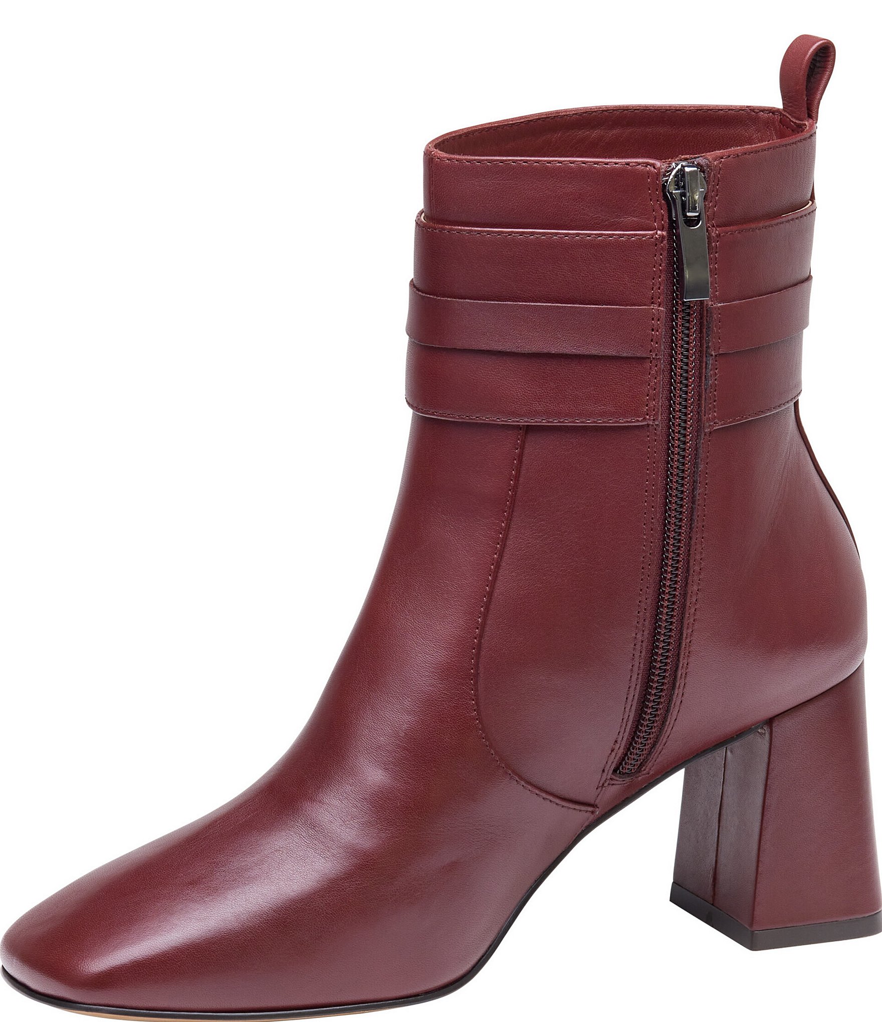 Johnston & Murphy Women's Whitney Nappa Leather Chain Bootie