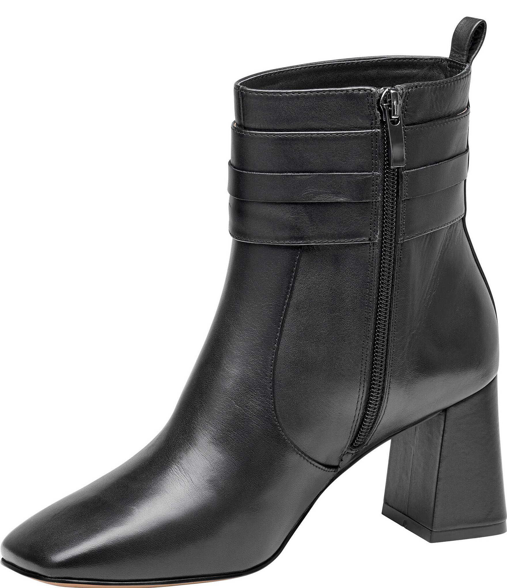 Johnston & Murphy Women's Whitney Nappa Leather Chain Bootie