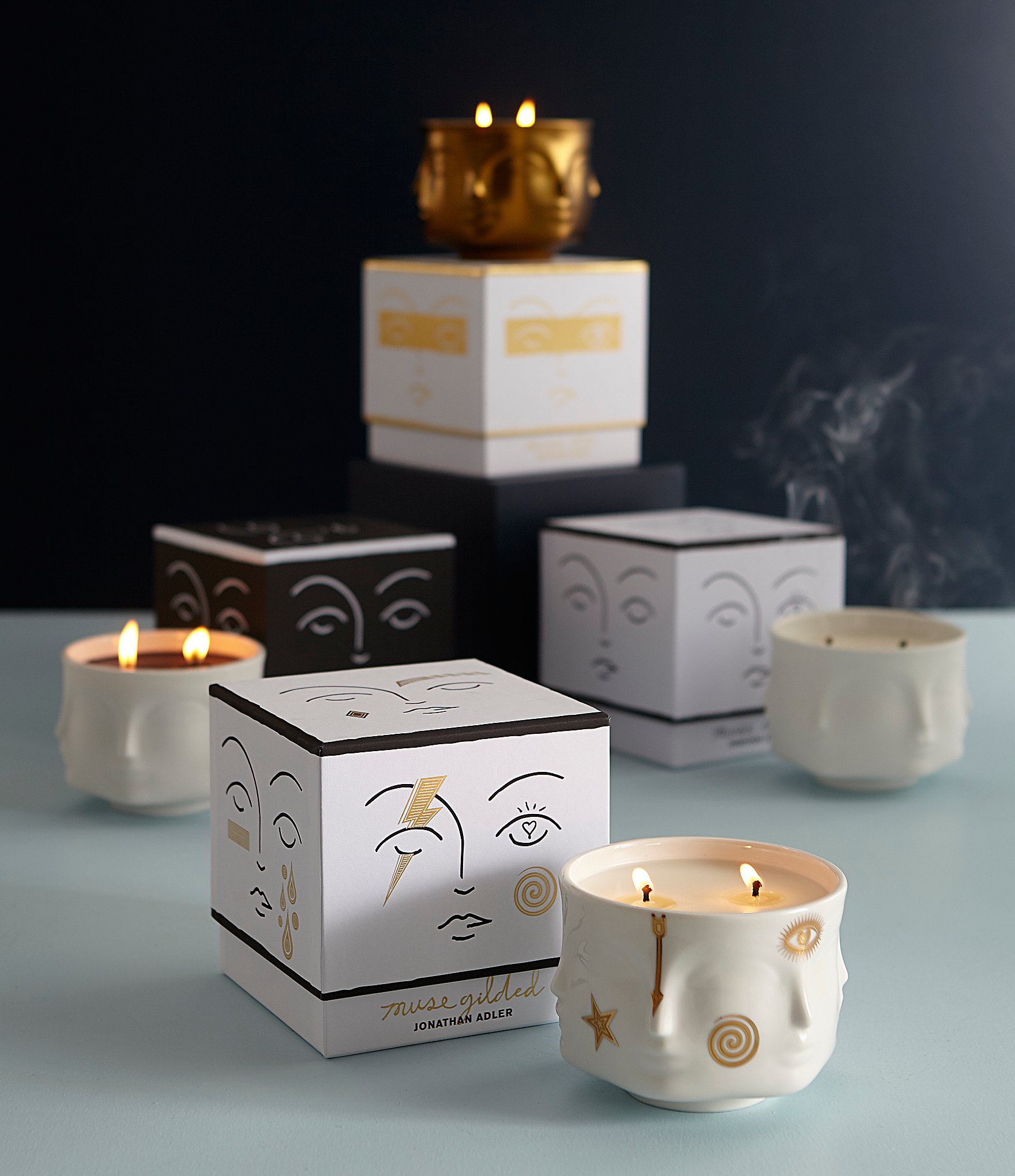 Jonathan Adler Gilded Muse Candle, 13 oz.
