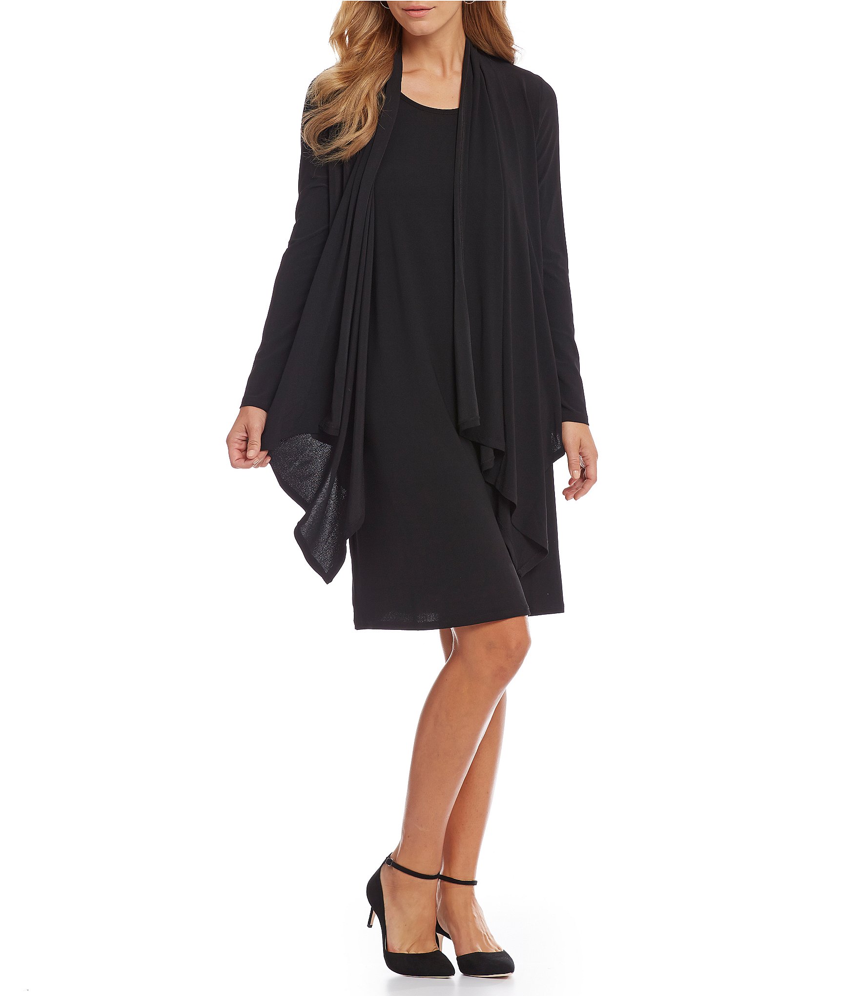 new york and company black cardigan