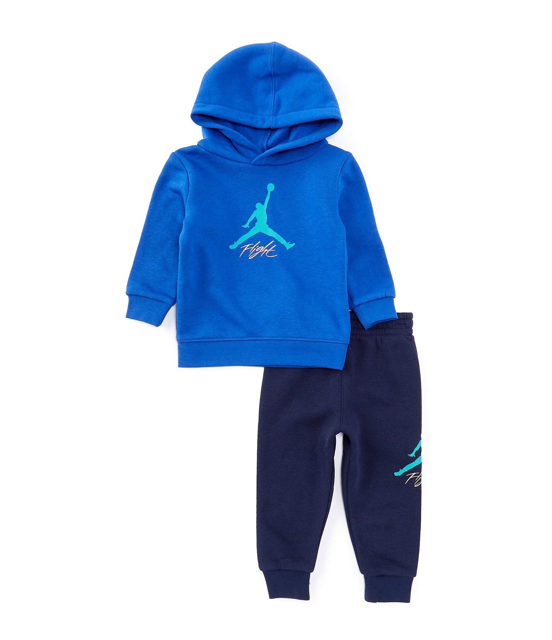 Jordan Baby Boys 12-24 Months MJ Baseline Fleece Pullover Hoodie & Jogger Pants Set