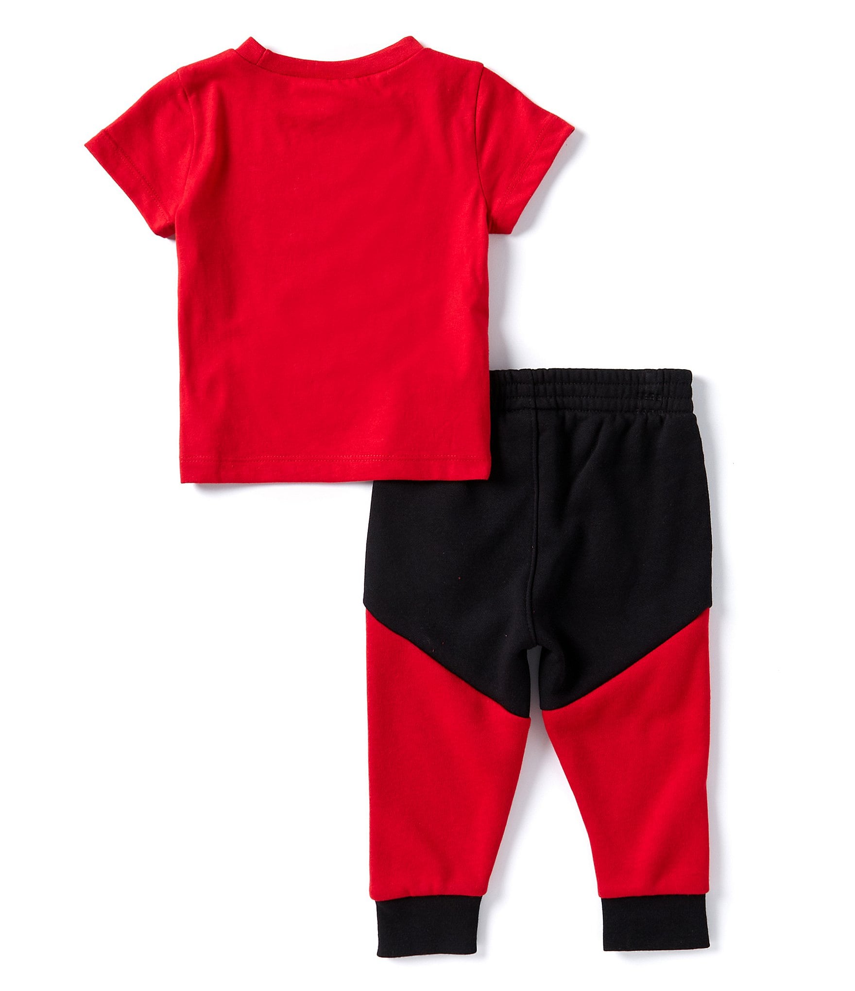 Jordan Baby Boys 12-24 Months Short Sleeve Jumpman Flight T-Shirt & Jogger Pant Set