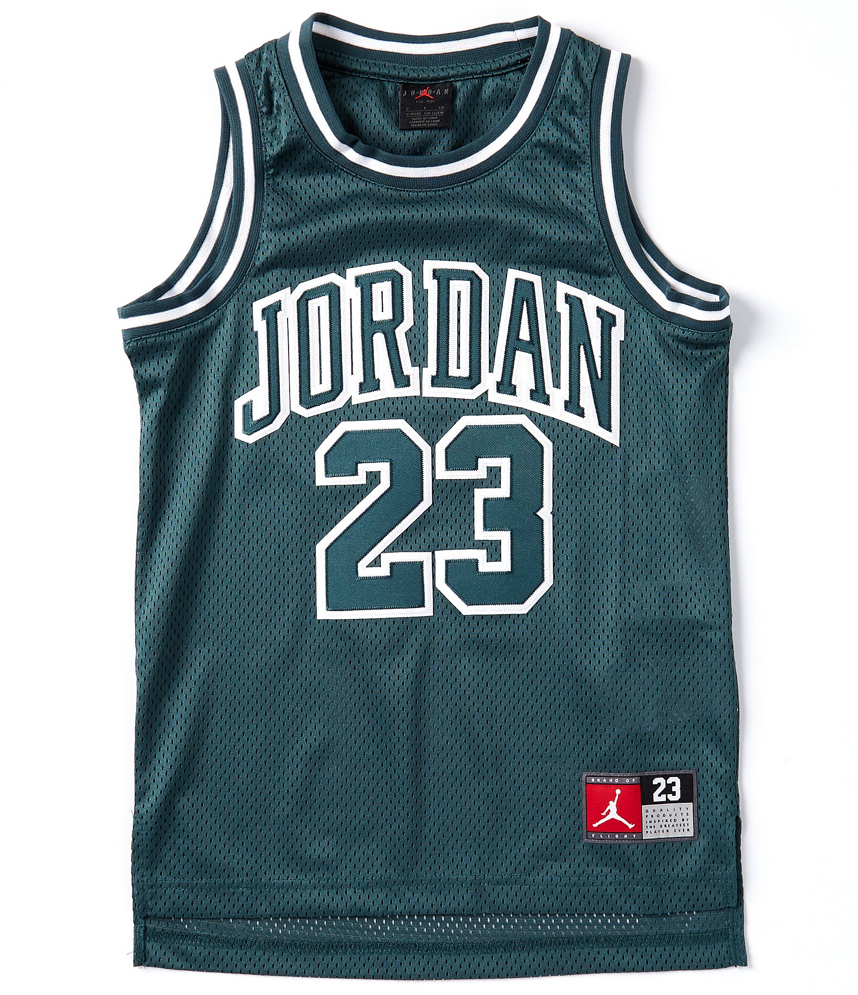 Jordan Big Boys 8 20 Jordan 23 Champ Mesh Basketball Jersey Dillard s