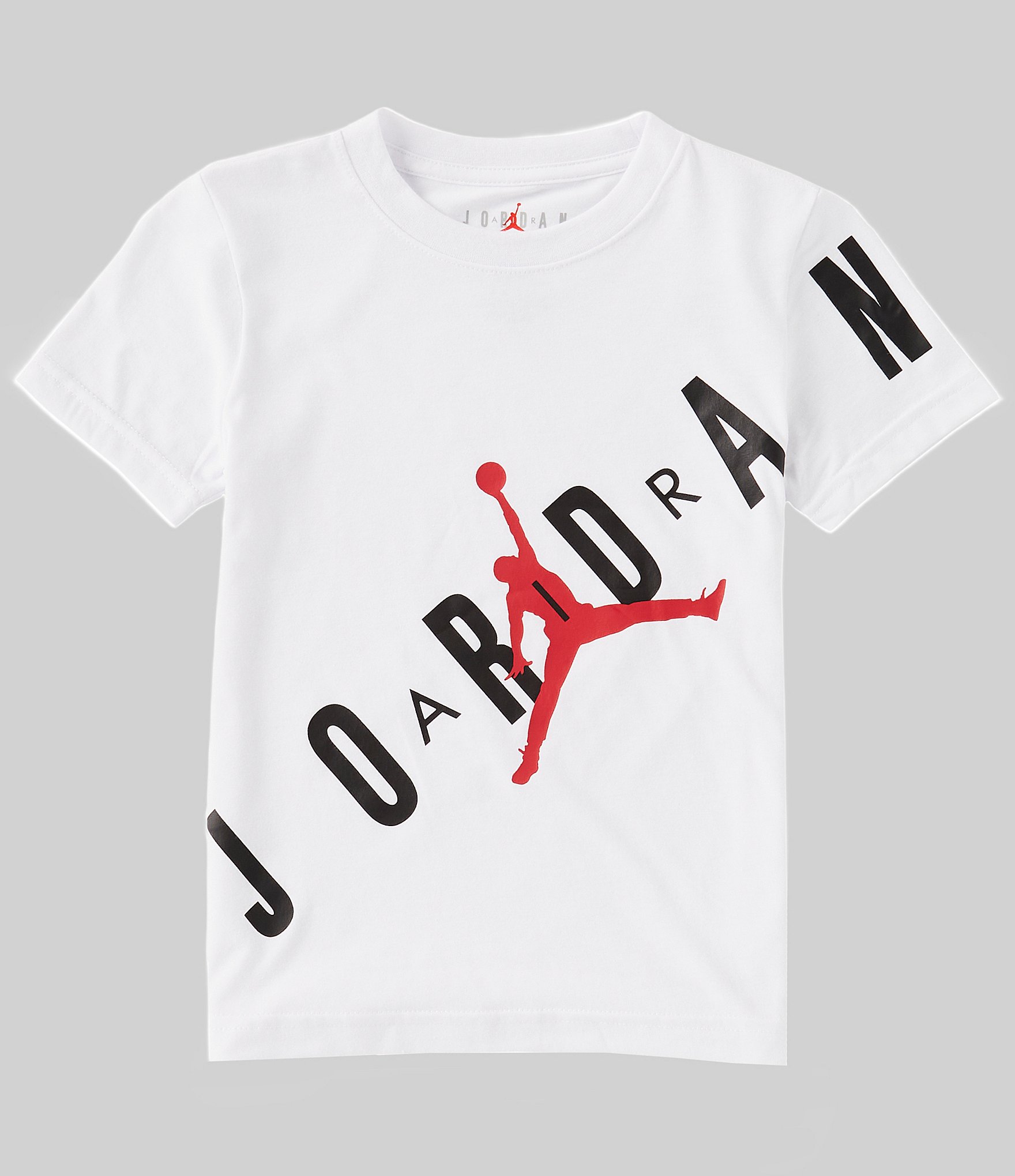 Jordan Boys Stretch T Shirt White Size M