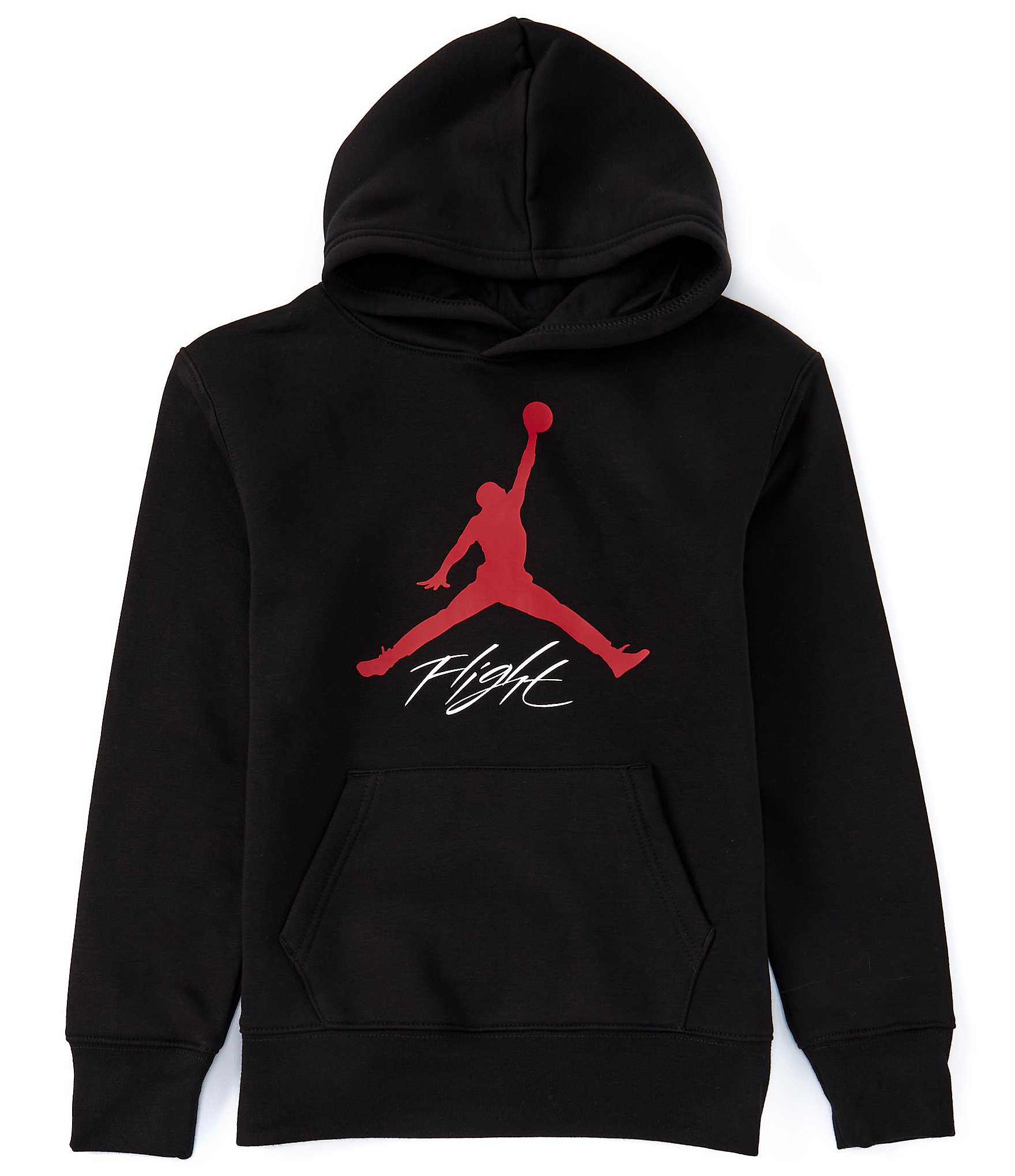 Jordan Big Boys 8 20 Long Sleeve Baseline Pullover Hoodie Brazos Mall