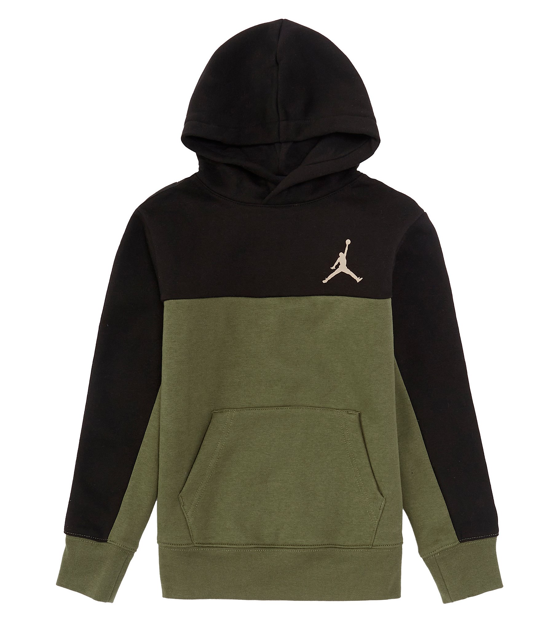 Jordan MJ Holiday Fleece Crew Big Kids Top. Nike JP