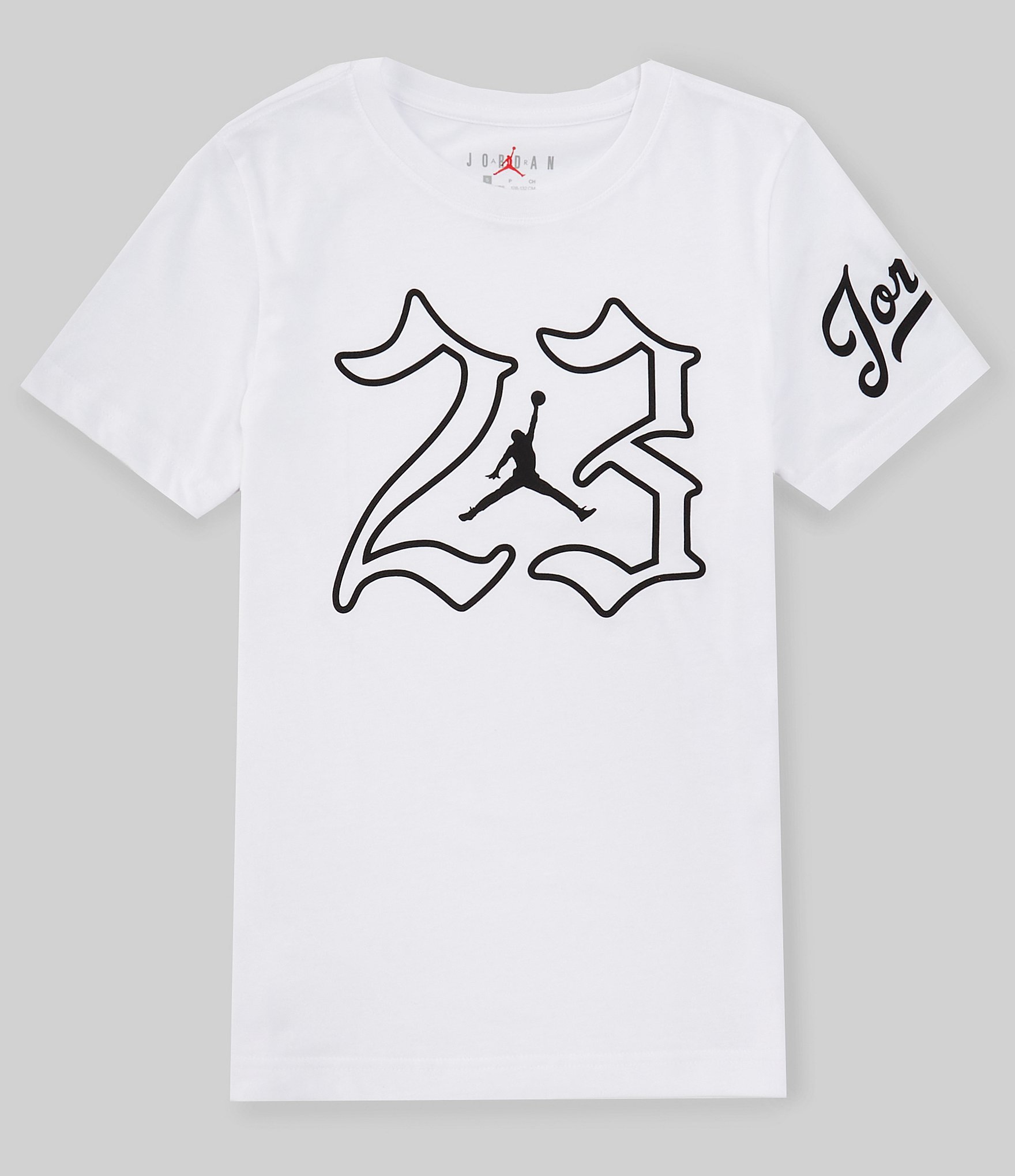 Jordan Big Boys 8-20 Short Sleeve MVP Jumpman Graphic T-Shirt