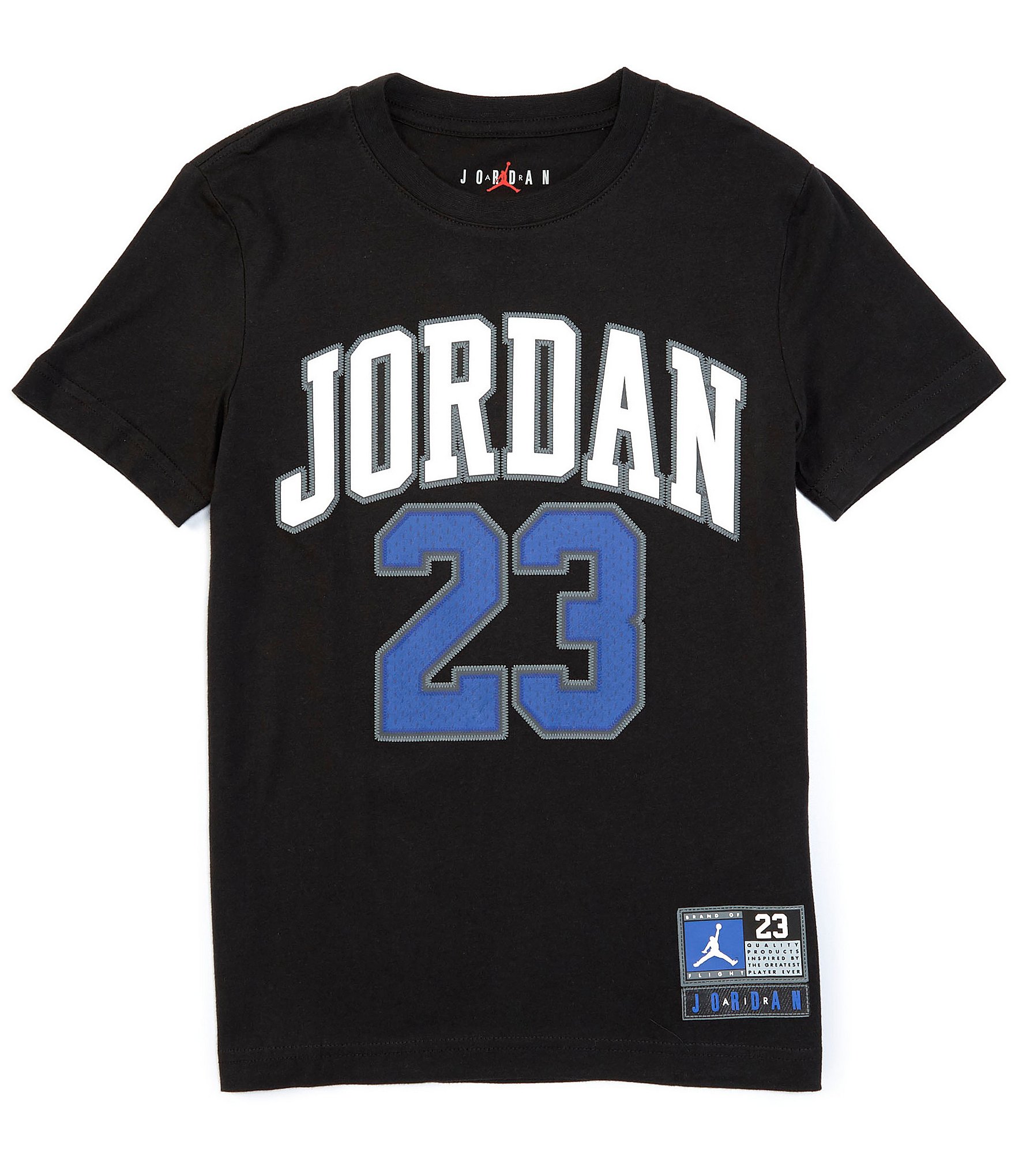 Jordan Big Boys 8-20 Short Sleeve Practice Flight T-Shirt