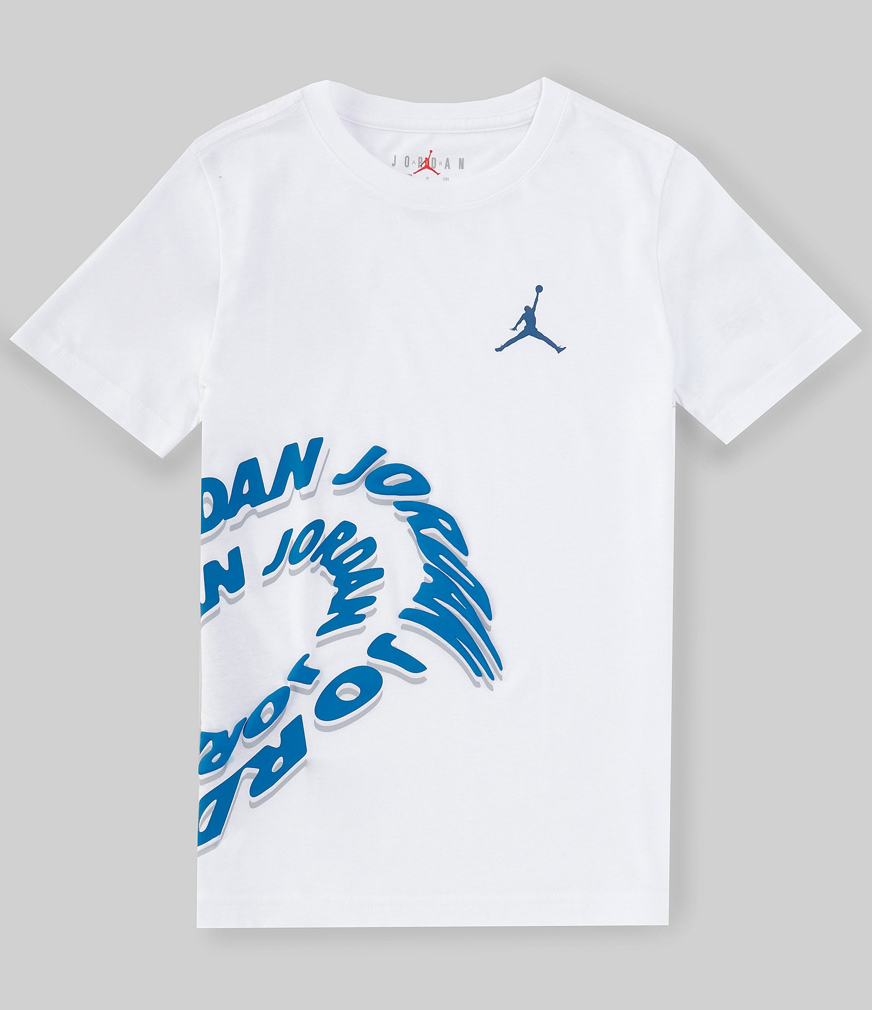 Jordan Big Boys 8-20 Short Sleeve Wrapped Galaxy T-Shirt