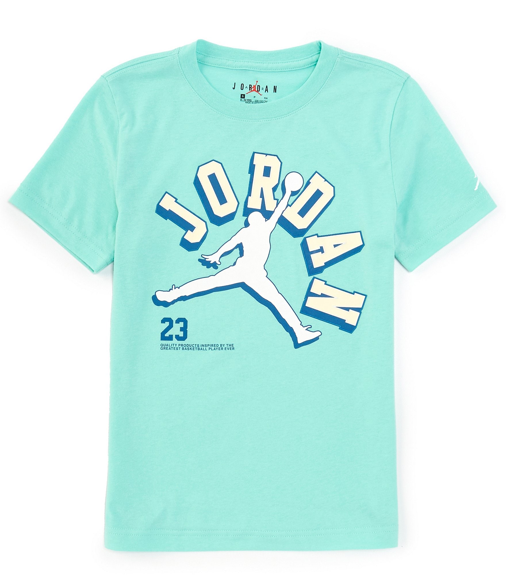 Jordan Big Boys 8-20 Short Sleeve Varsity Jumpman T-Shirt