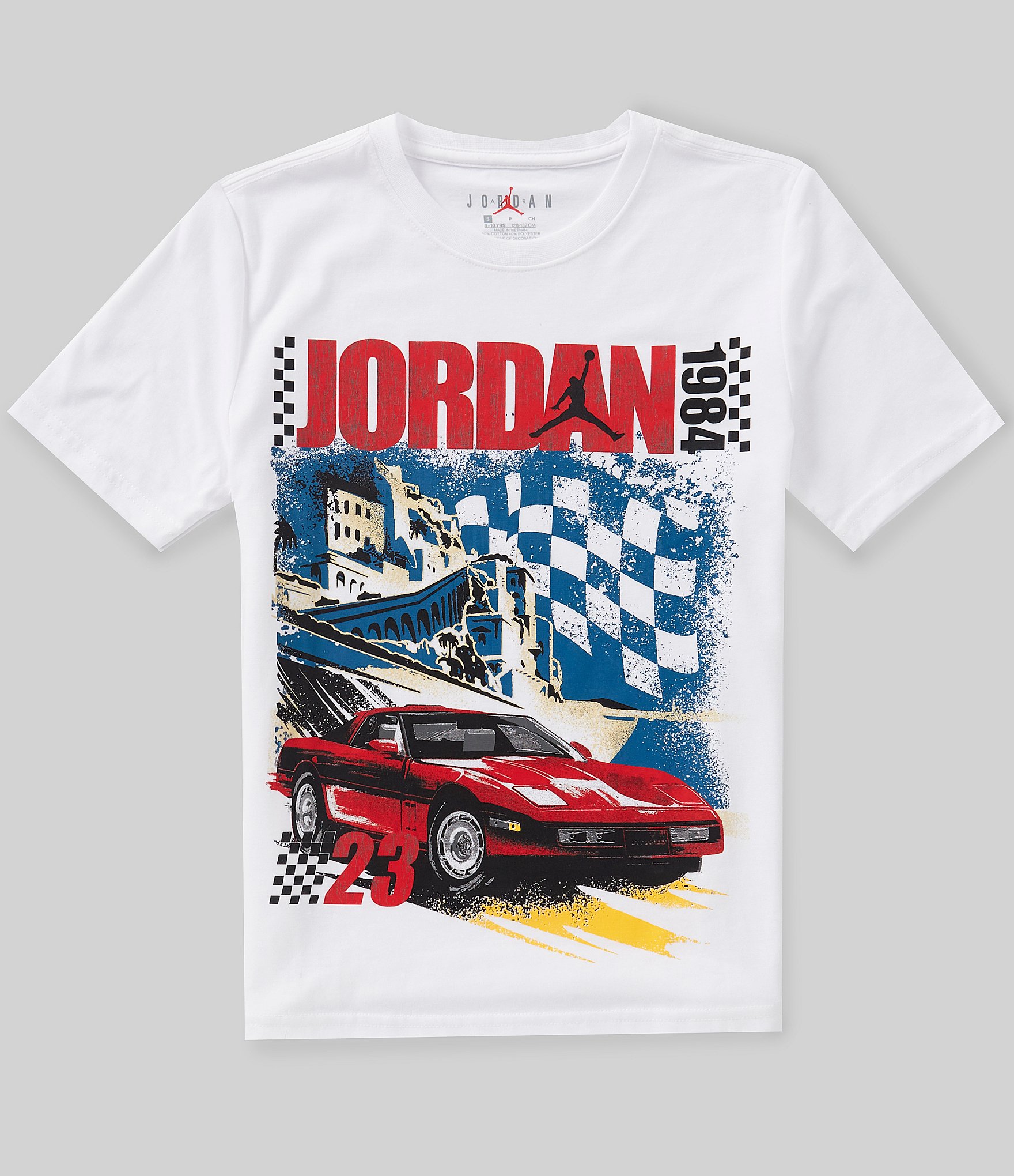 Jordan Big Boys Short Sleeve Brooklyn Auto 85 Tee