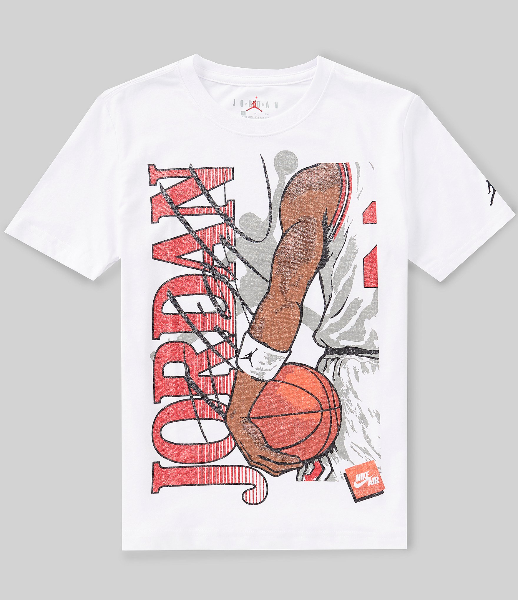 Jordan Big Boys Short Sleeve Hip Rest Tee