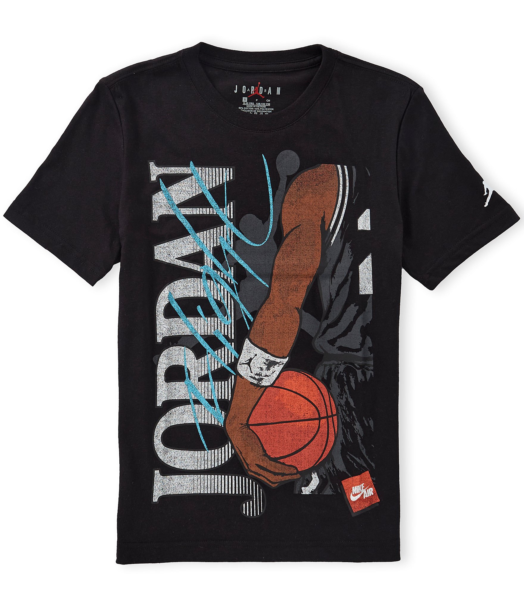 Jordan Big Boys Short Sleeve Hip Rest Tee