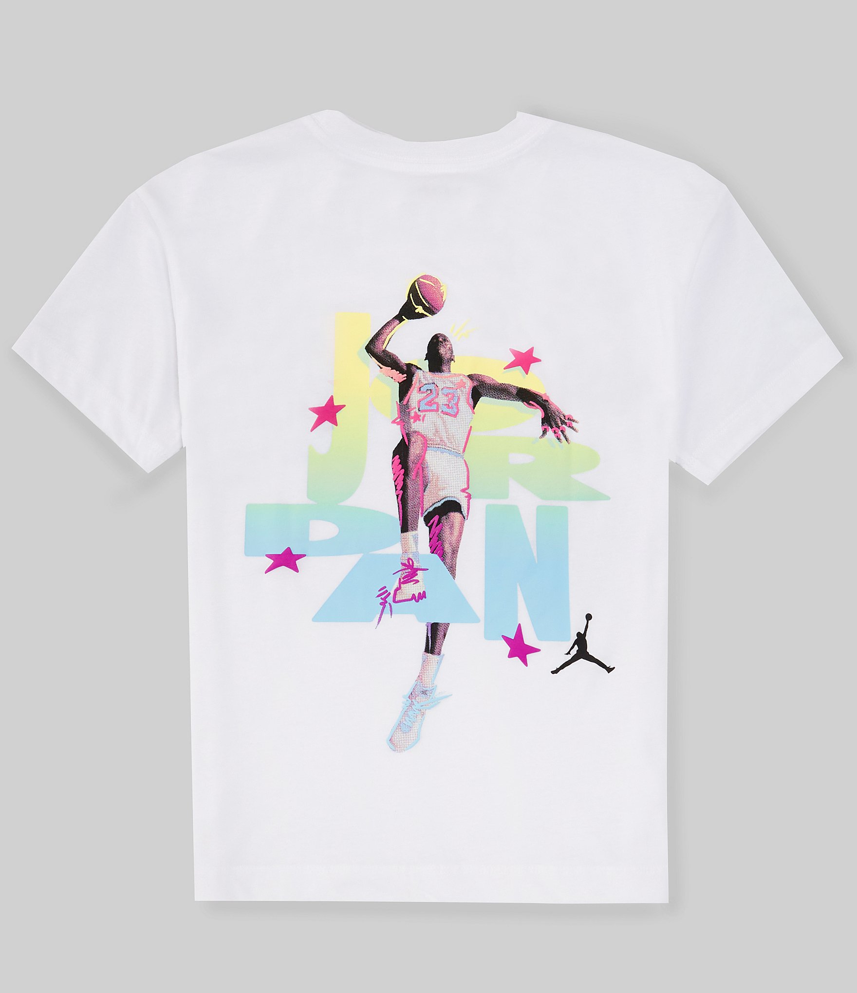 Jordan Big Girls 7 16 Short Sleeve Dunk Graphic T Shirt Dillard s