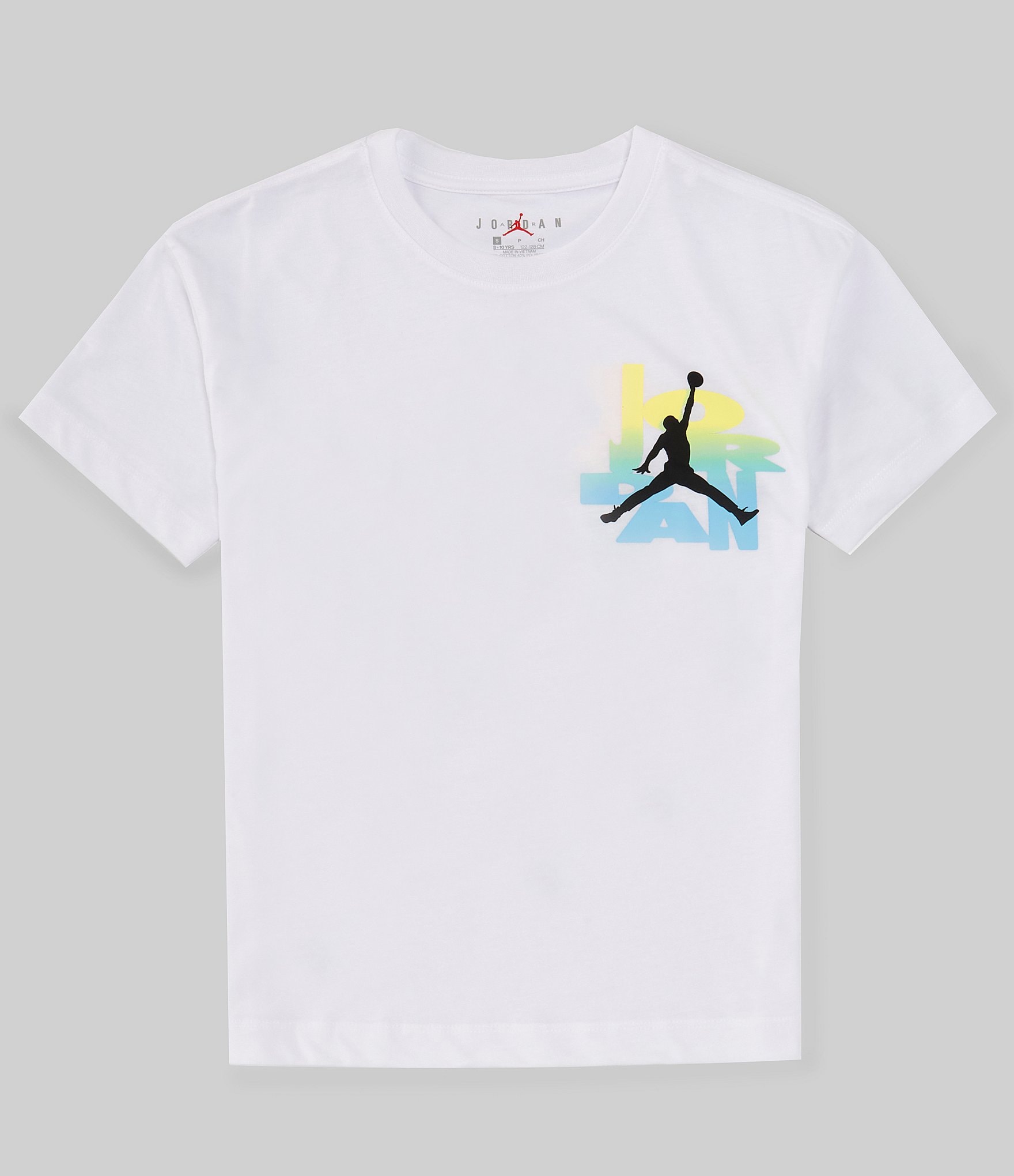 Jordan Big Girls 7-16 Short Sleeve Dunk Graphic T-Shirt