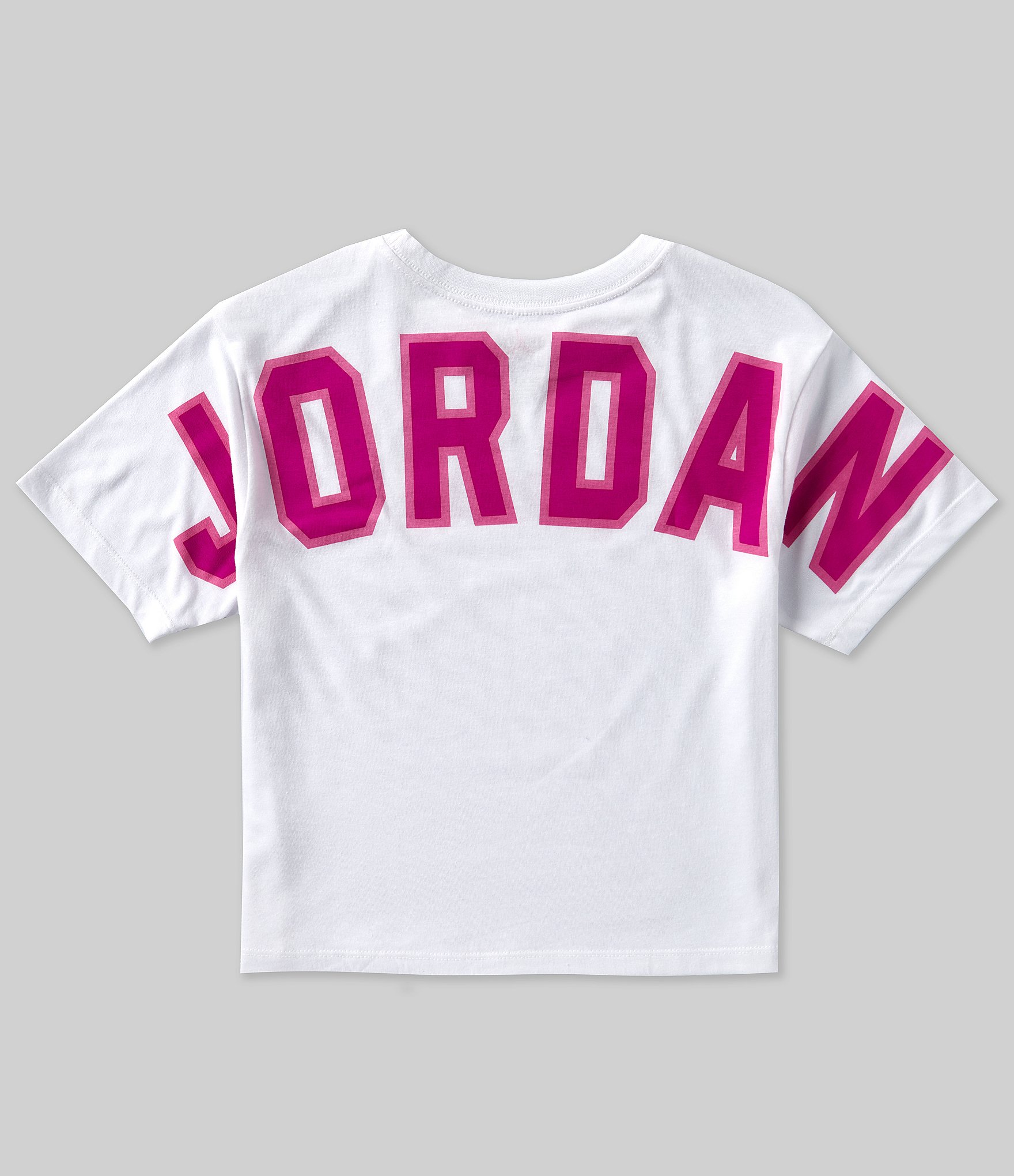 Jordan Big Girls 7-16 Short Sleeve Y2K Boxy T-Shirt