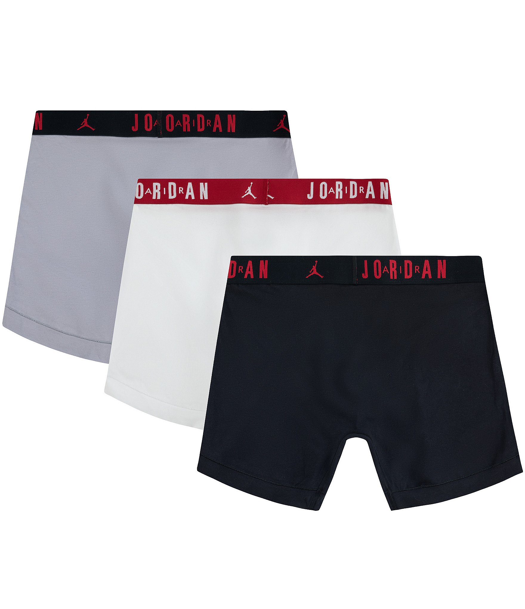 Jordan Flight Cotton Core 6#double; Inseam Boxer Briefs 3-Pack