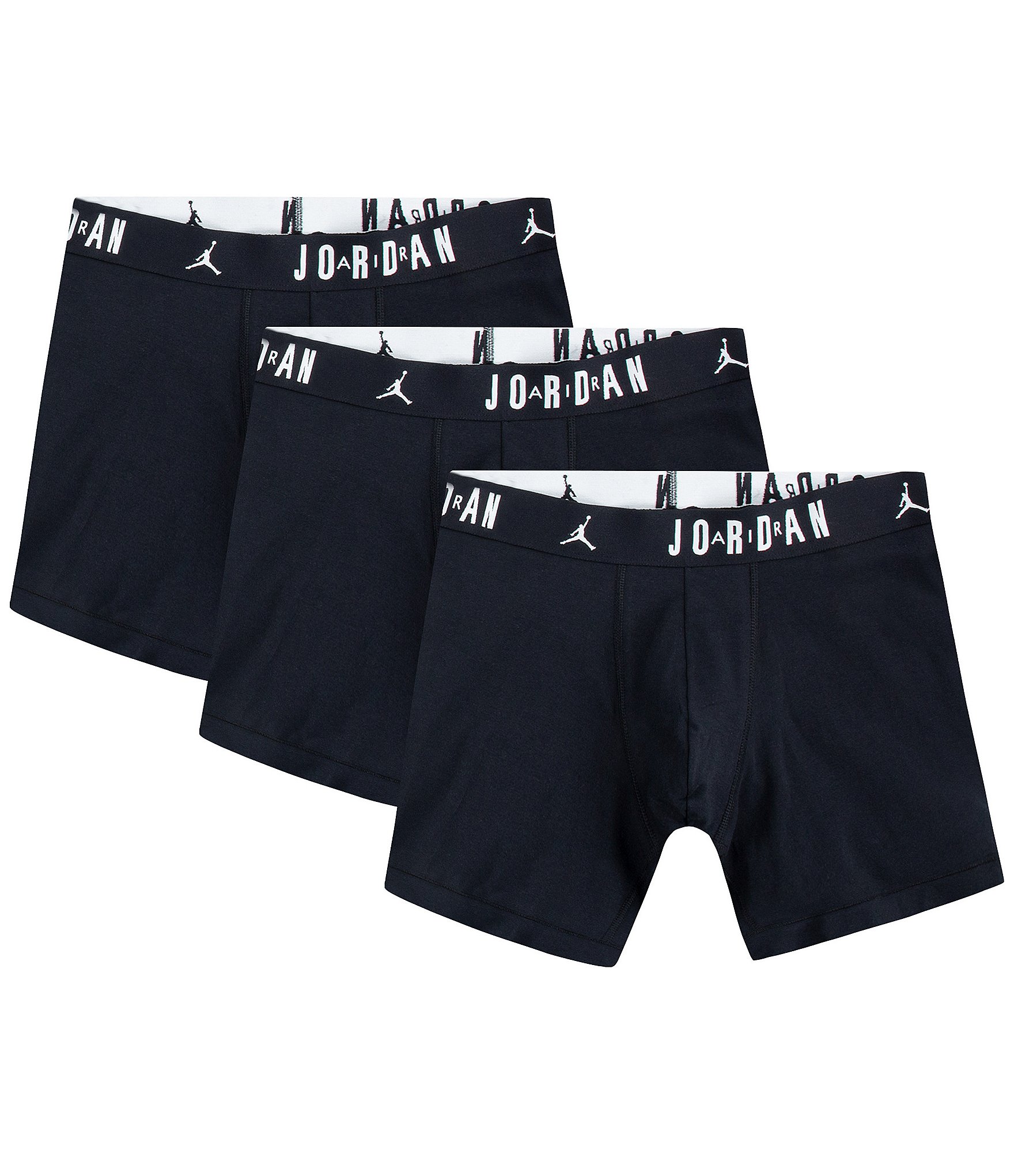 Jordan Flight Cotton Core 6#double; Inseam Boxer Briefs 3-Pack