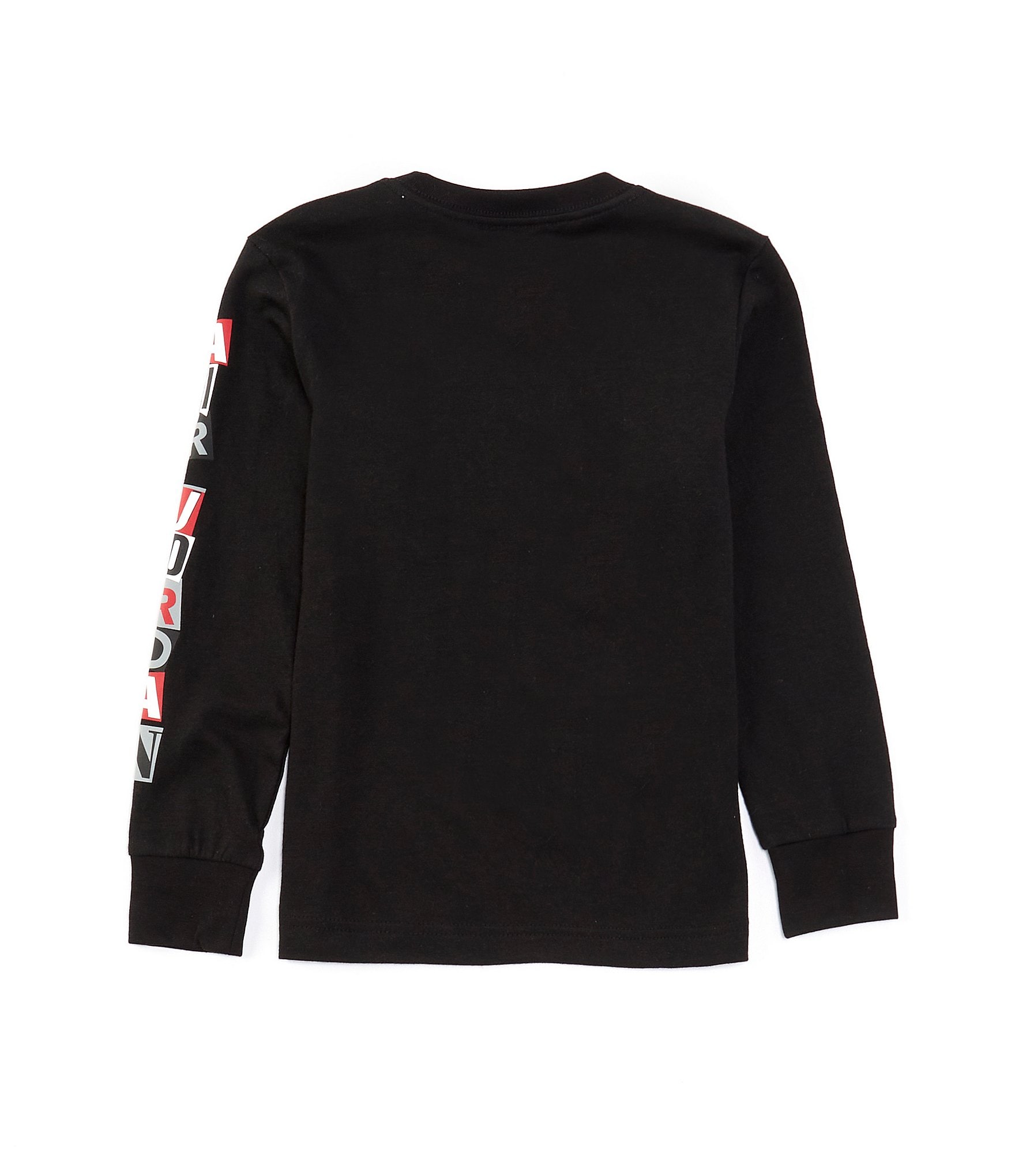 Jordan Little Boys 2T-4T Long Sleeve Jordan Air Stacked Graphic T-Shirt